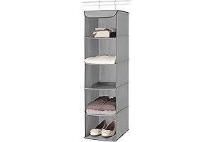 Whitmor 5-Section Closet Organizer: The Ultimate Space-Saving Hanger Shelf