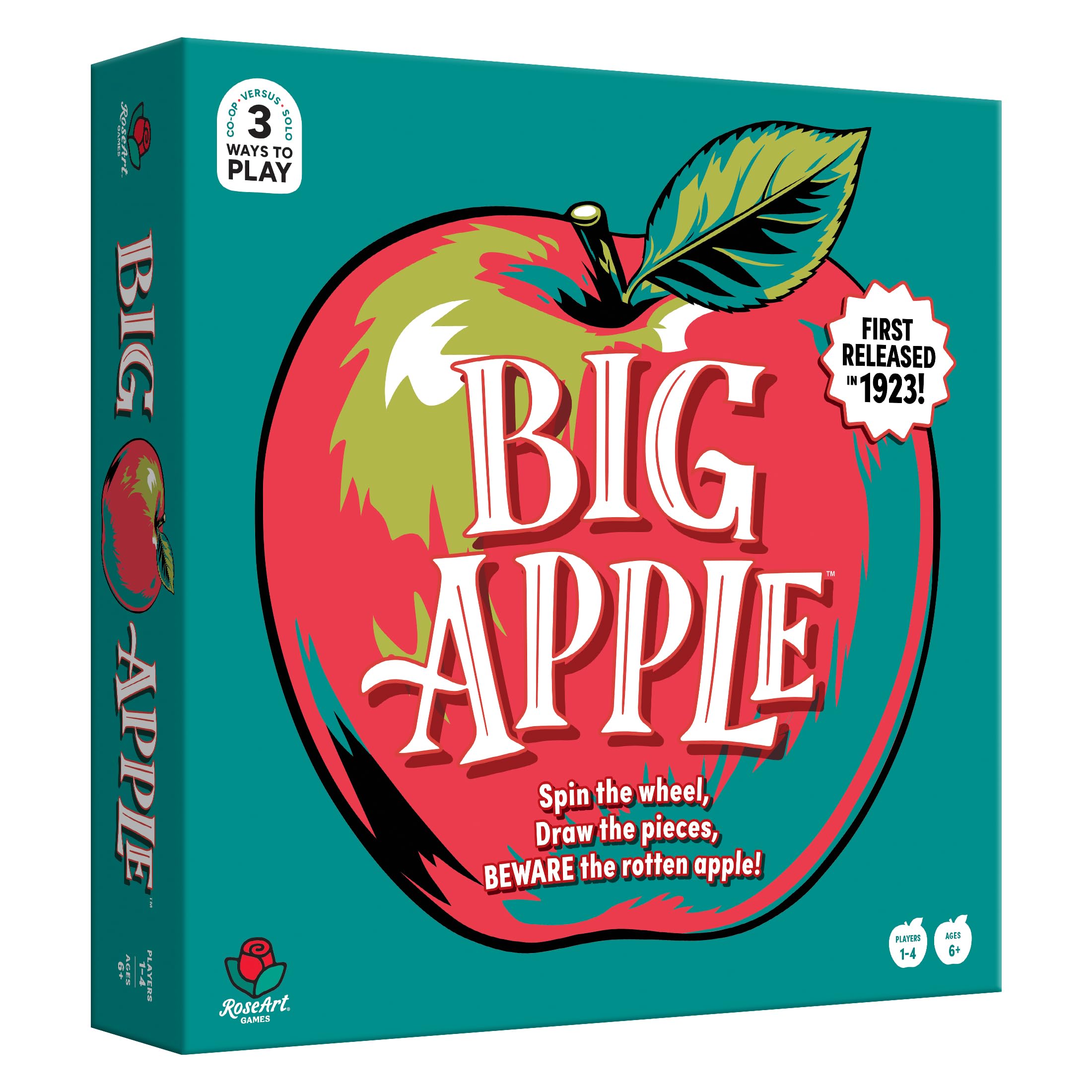 Big Apple Family Spin to Win Board Game for Kids and Adults | Ages 6 and Up for 1 to 4 pl…