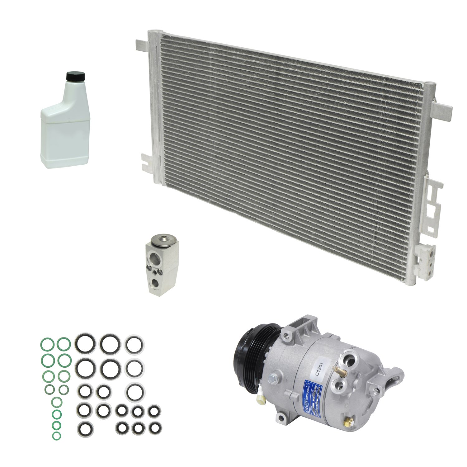 ((BOX 2/2))UAC KT 5207A A/C Compressor and Component Kit