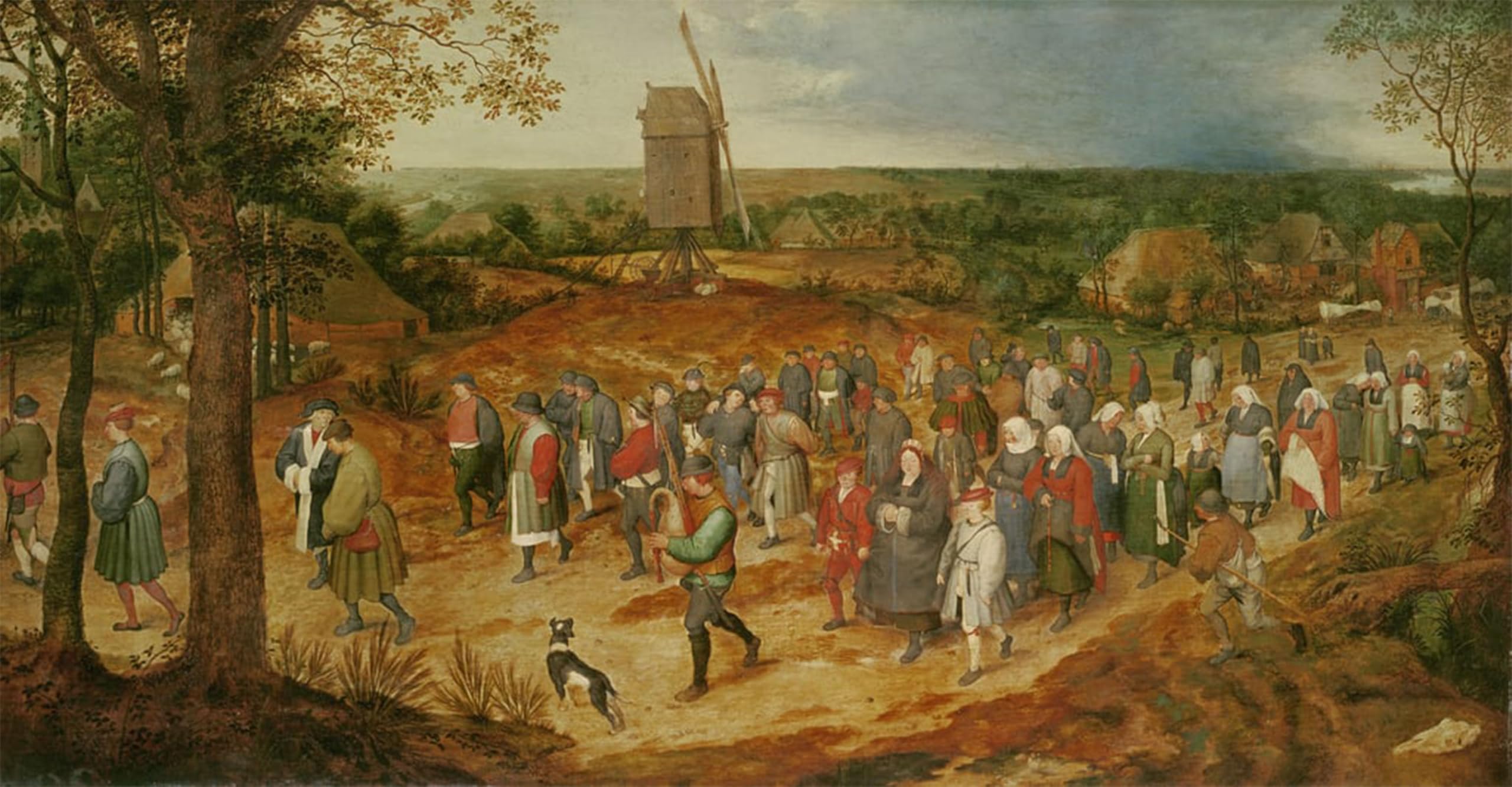 POSTERIIk Famous Animal Posters Vintage Picture a Peasant Wedding by Pieter Bruegel the Elder Modern Wall Decor for Home Decor 60x90cm