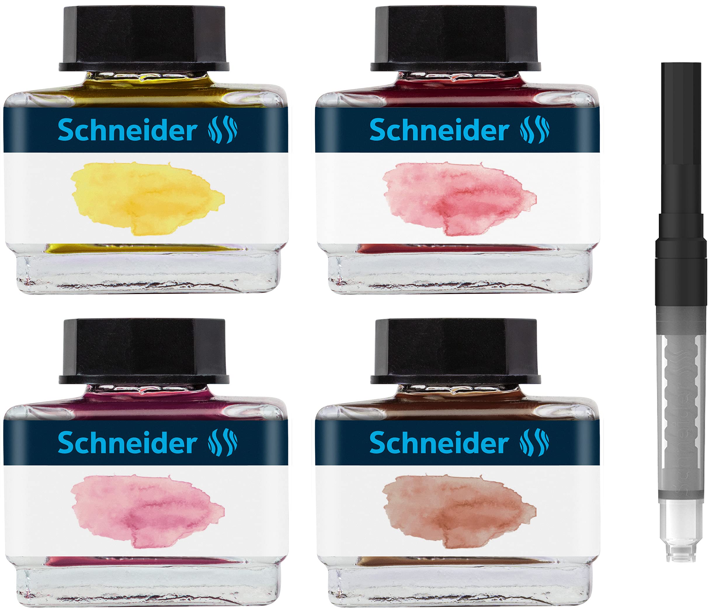 Schneider 143702 Tusz, Wielokolorowy, 15 ml