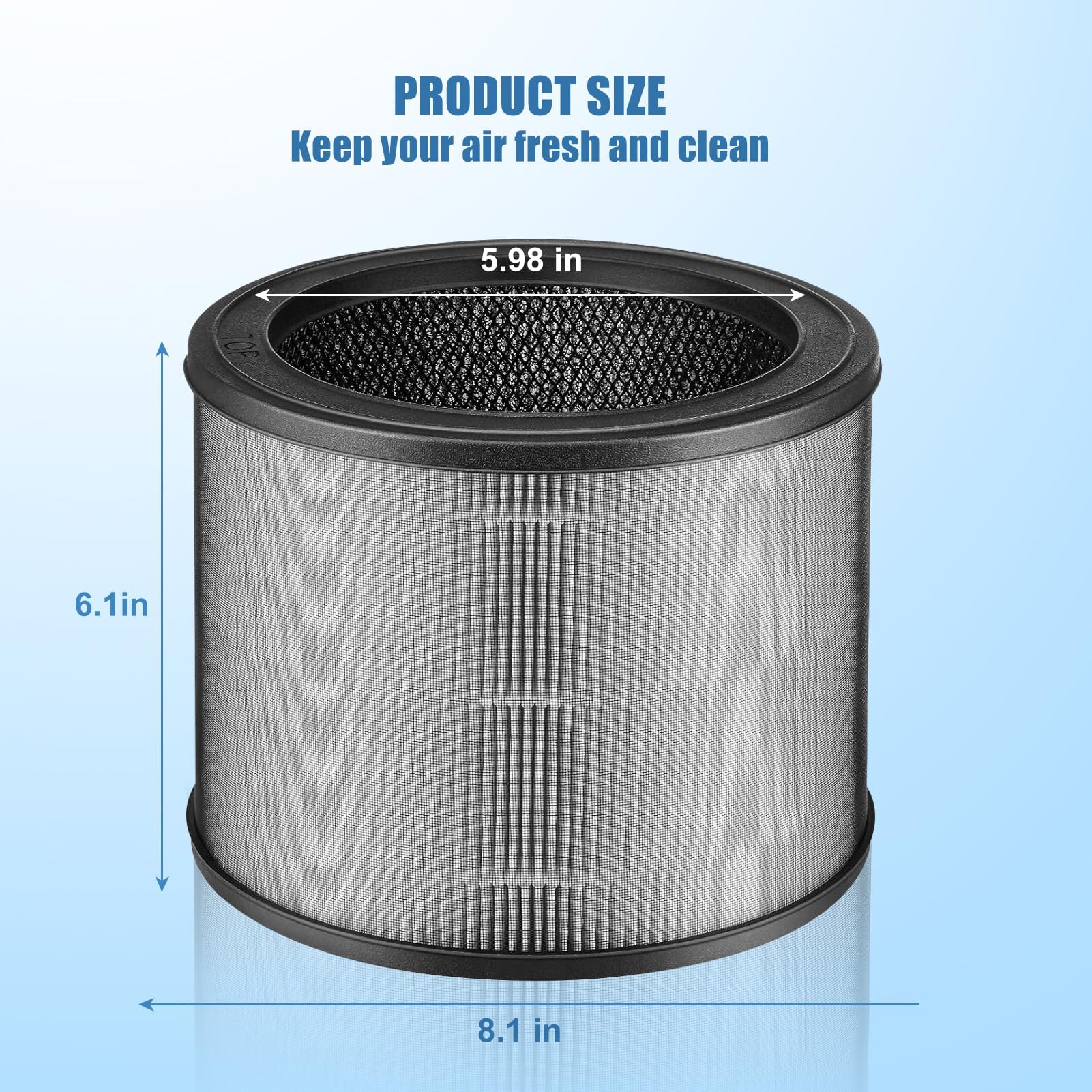 PUREBURG Lot De 2 Filtres HEPA H13 Compatibles Winix PlasmaWave A230 A231 - Filtration 3 Étapes