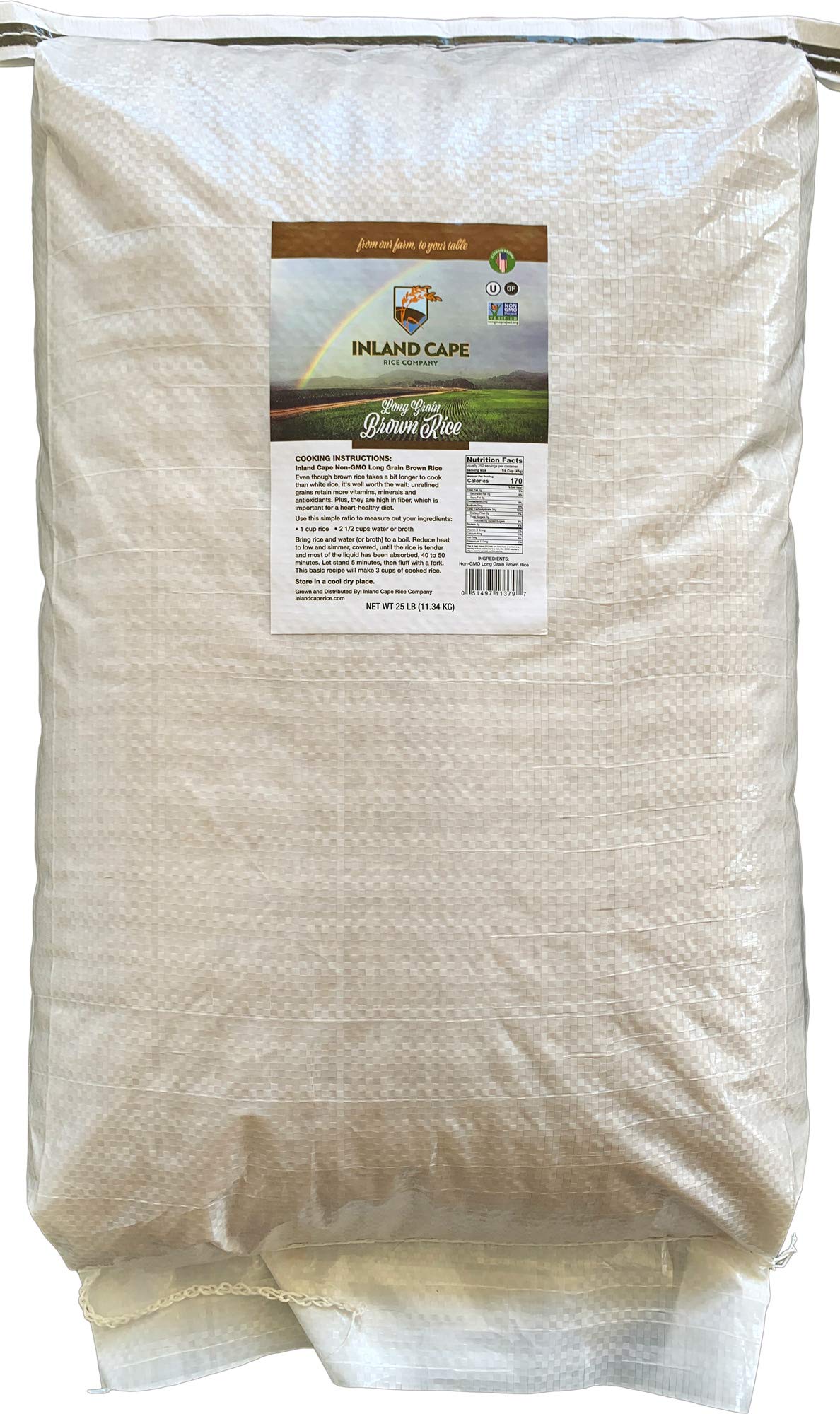 Inland Cape Rice, Long-grain Brown Rice