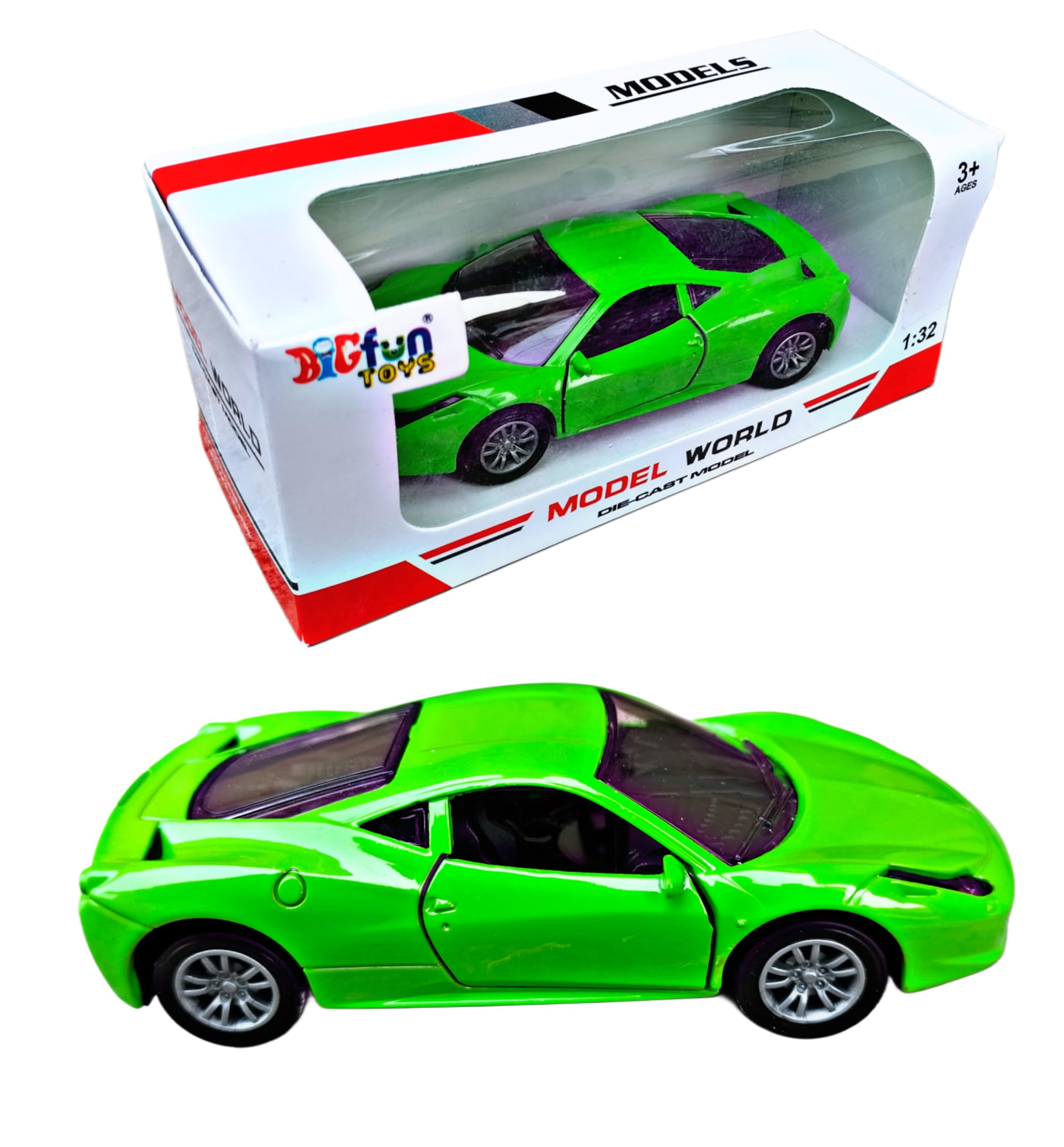 RUHANI Diecast Metal Car Resembling Ferrari Model (1:32 Scale) - Green Colour (B0D9P2QLR4) Amazon Price History, Amazon Price Tracker