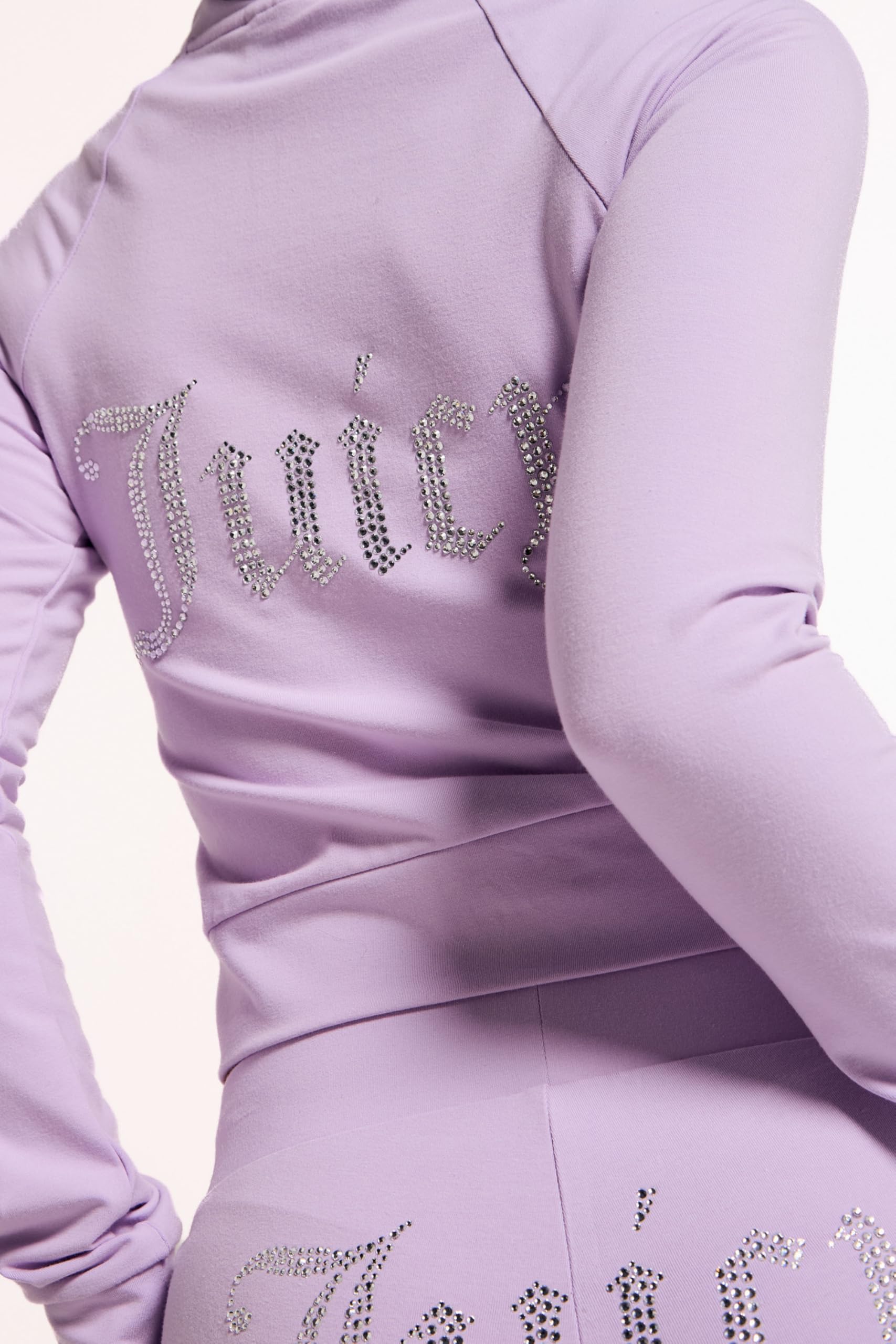 Juicy Couture Oola Hoodie Kapuzensweatjacke, Jersey Sweatjacke Mit Kapuze Und Reißverschluss in Verschiedenen Farben Sweatshirt à Capuche Femme (Lot de 1)
