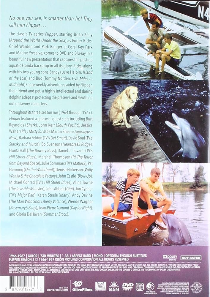フリッパー [DVD] tf8su2k Flipper: Season Three: Amazon.ca: Luke Halpin: Movies & TV Shows