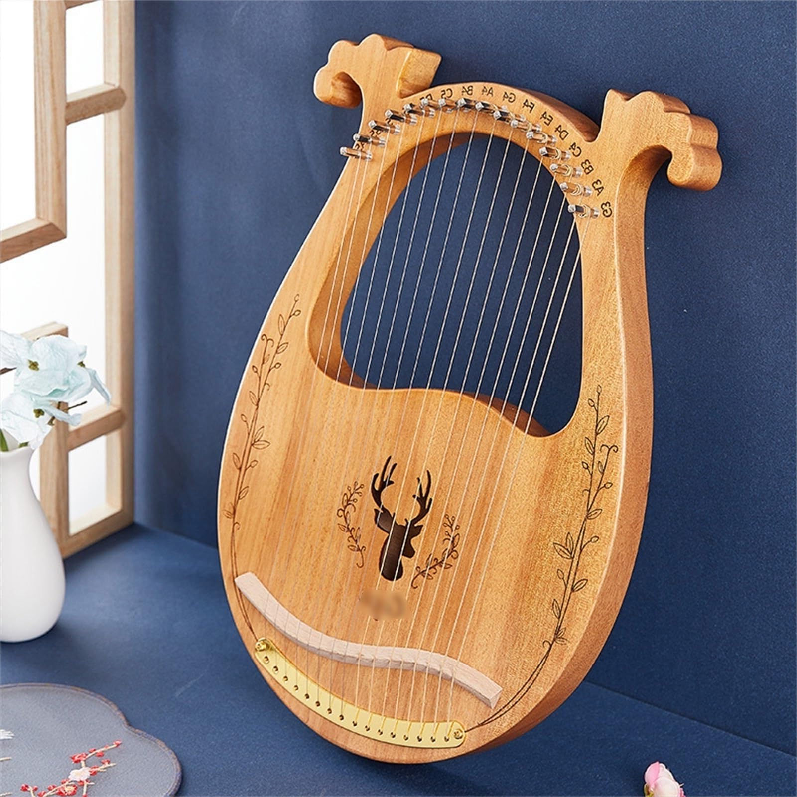 Amazon | HYJHUI(ハいづい) アントラーズ ラップハープ 16弦