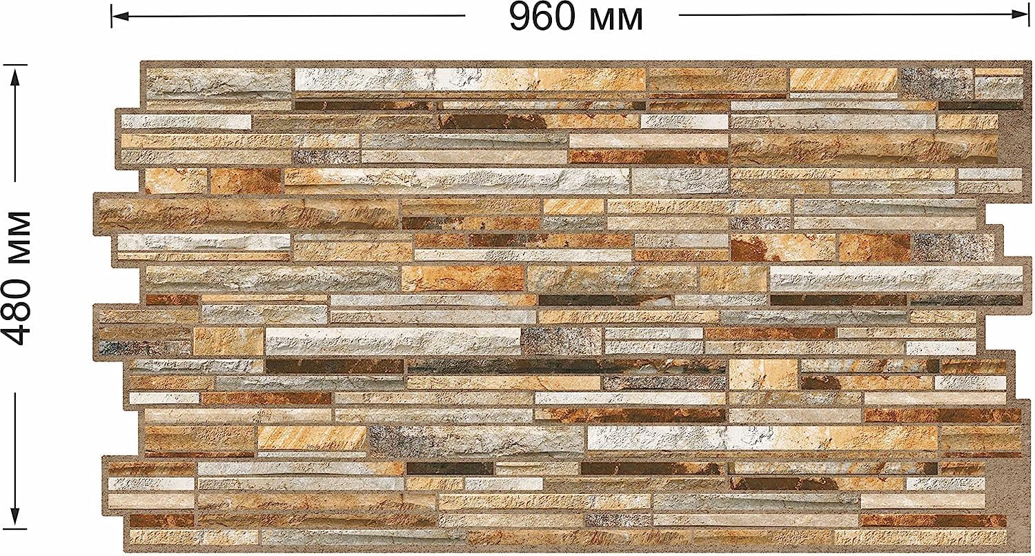 Grace Baltic Paneles de pared 3D para decoración de paredes interiores de PVC (oro 50)