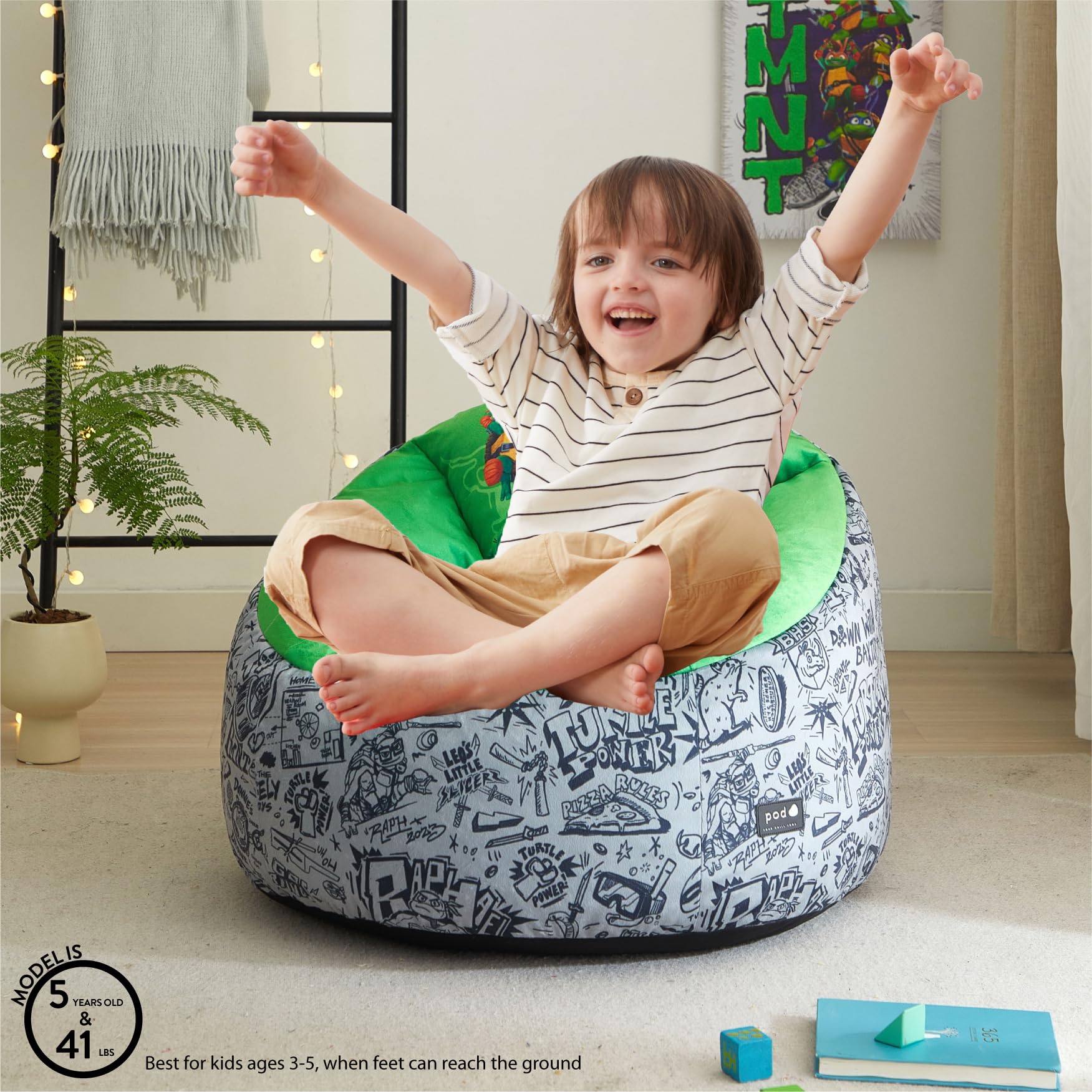 Amazon.com: Teenage Mutant Ninja Turtles Plush Bean Bag Hillside