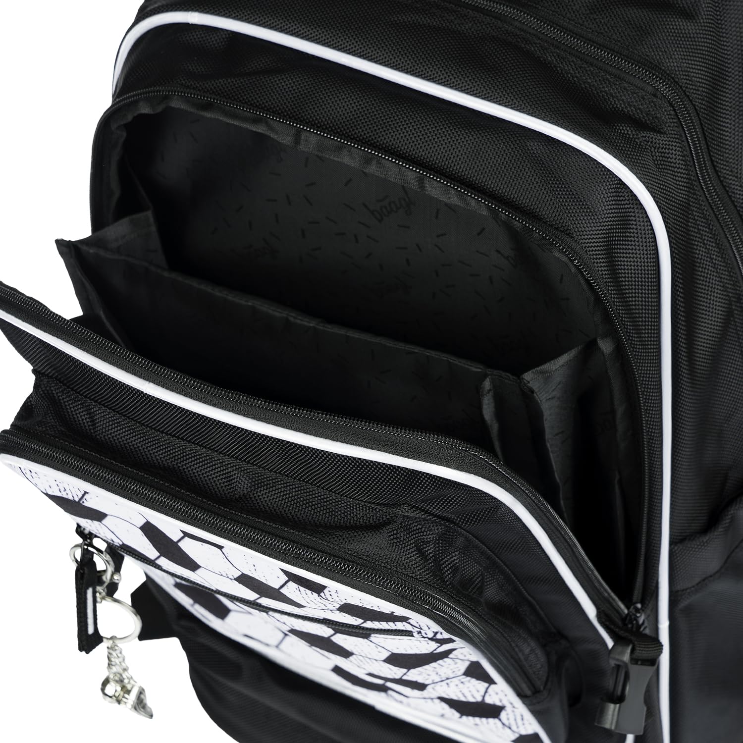 Baagl Zaino per la scuola per ragazzi e ragazze adolescenti, zaino ergonomico per bambini con scomparto per computer portatile, zaino estremamente leggero con cintura toracica e elementi riflettenti