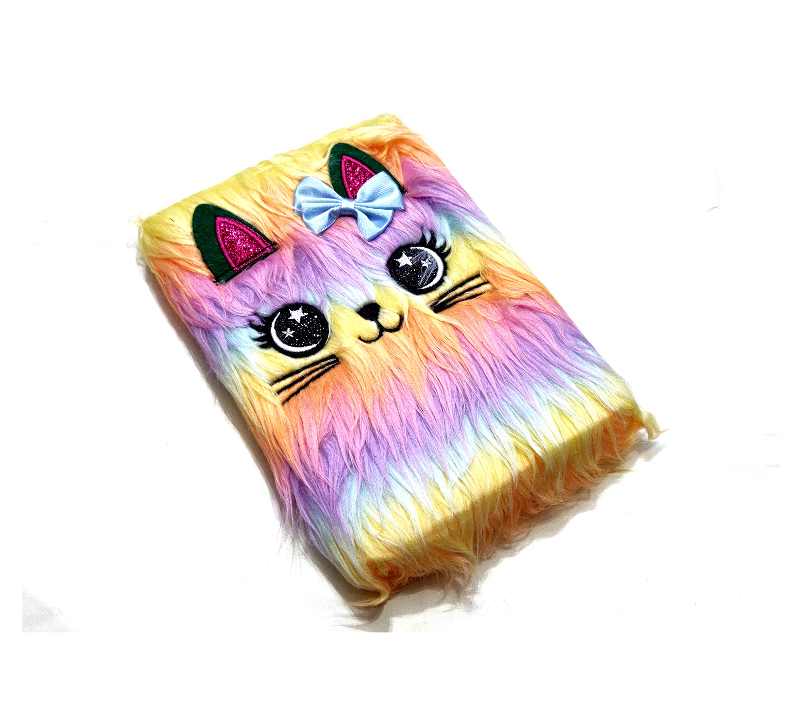 prezzie villa rainbow kitty cat plush designer diary | return gift | birthday gift- Multi color (B08HKLB1GY) Amazon Price History, Amazon Price Tracker