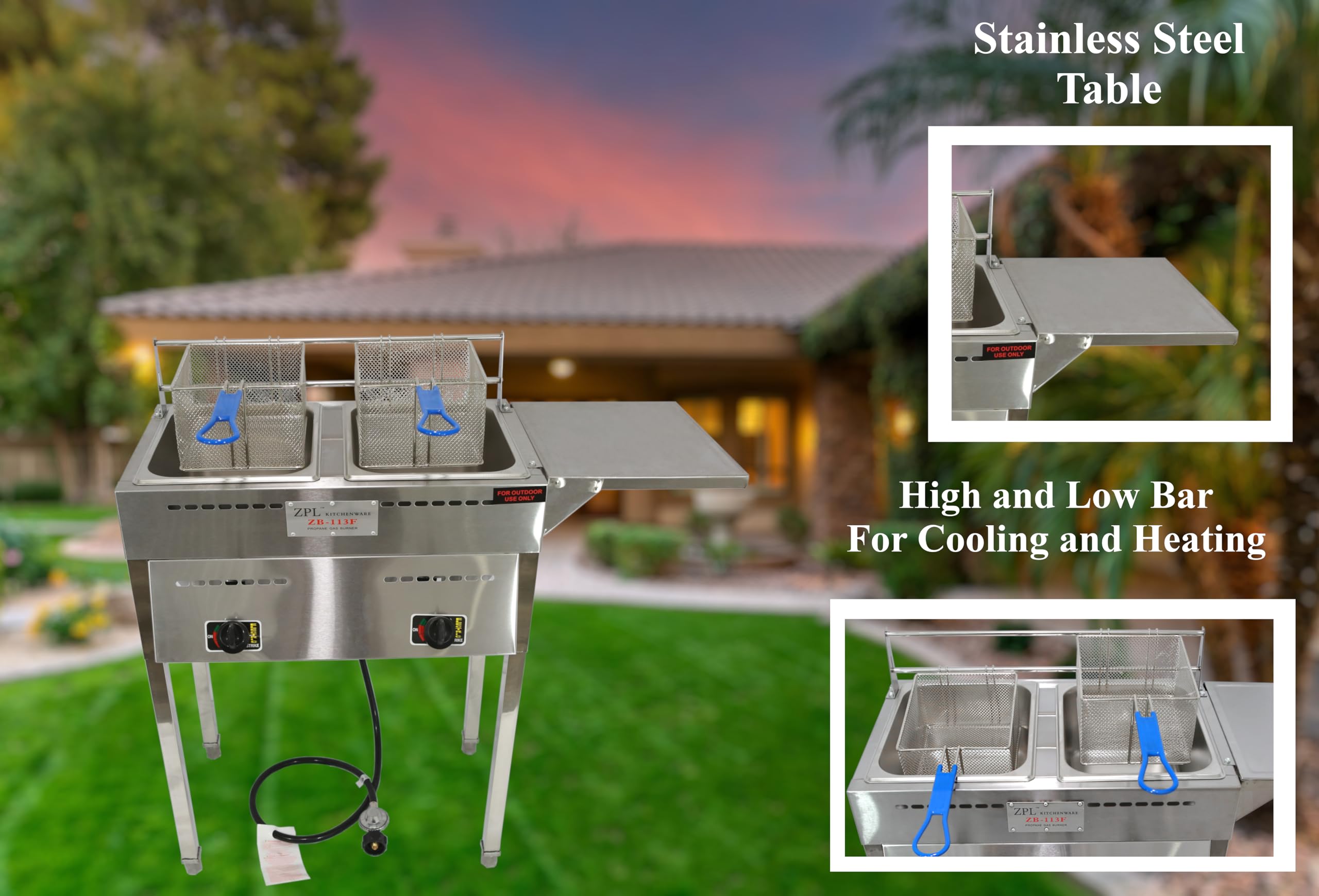 ルアー・フライ TAENIA GUNL Modular Cooking Range Line 700XP Two Wells Freestanding Gas