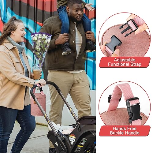 Miniatura 6 de Accmor Bolsa enfriadora de leche materna, bolsas de mano aisladas para bebés para lactancia materna y guardería