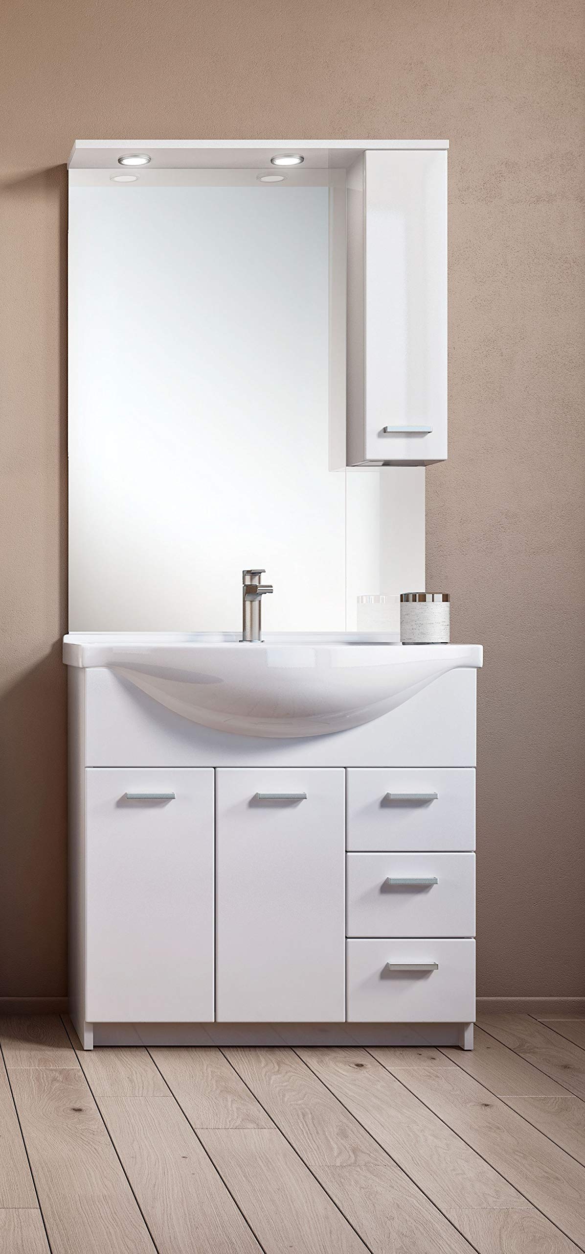 Bagno Completo MOD. Classica CM 105 Bianco Lucido