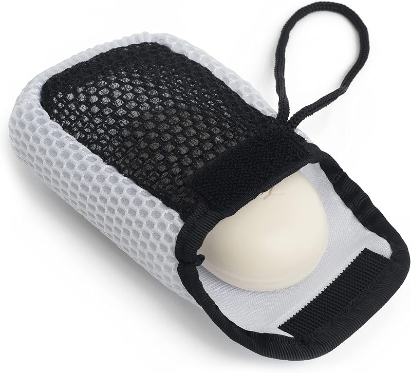 Bucha para sabonete em barra MainBasics dupla face branca