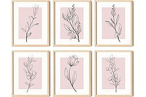 97 Decor Pink Botanical Wall Art: Elevate Your Bedroom Décor