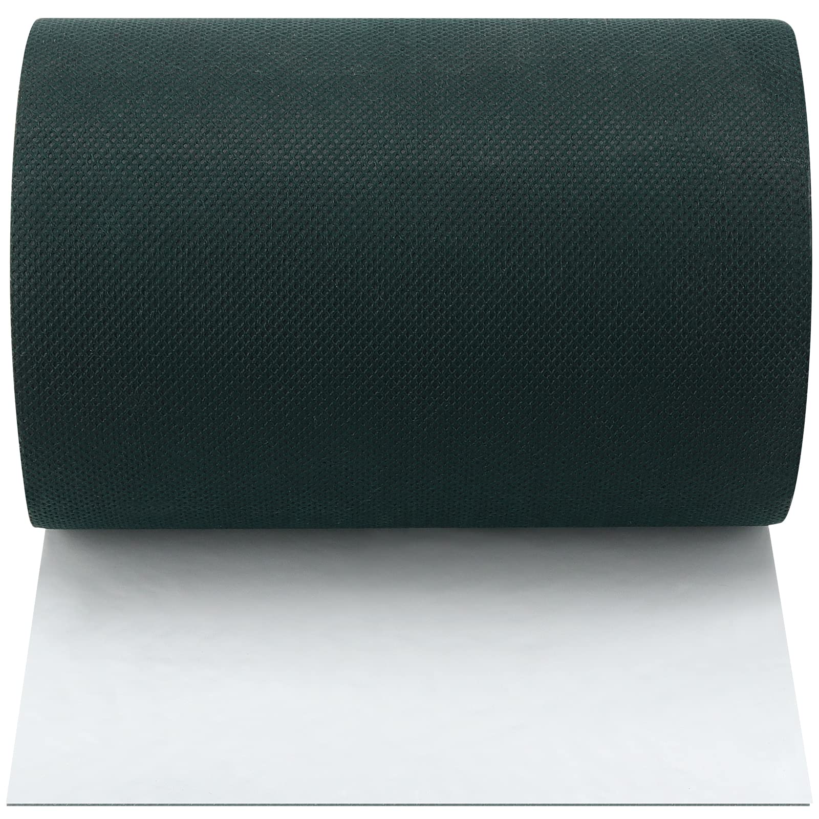 MUKLEI Lot de 2 Rouleaux de Ruban adhésif pour Gazon Artificiel - 15 cm x 10 m - Ruban à Coudre pour Gazon Artificiel- pour connecter ou Fixer Un Tapis de Gazon - Vert foncé
