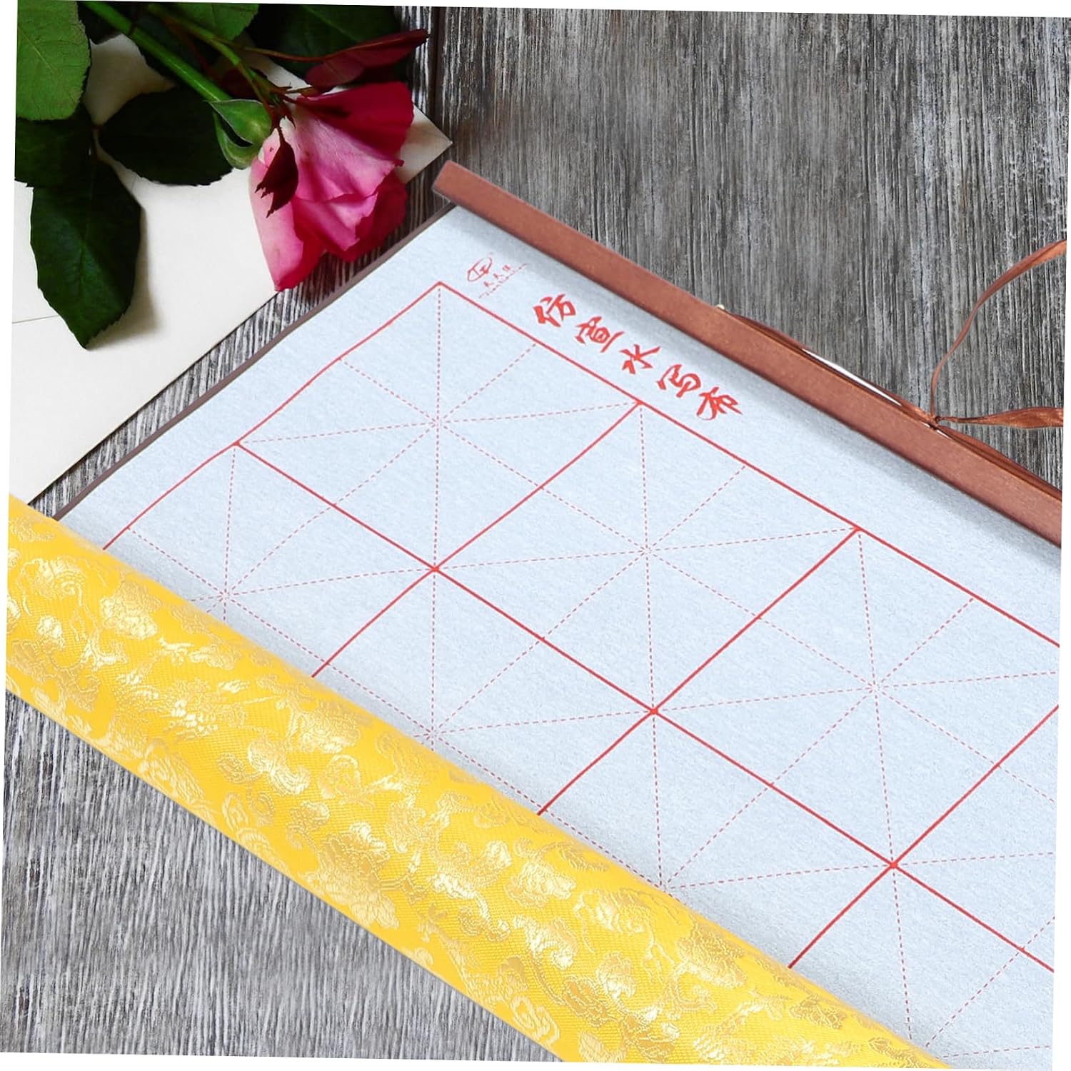 Water Writing Pad Chinese Brush Calligraphy Scroll Ink Sumi Painting Kanji Practice Home Decor Style