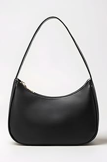 Shoulder Bags for Women, Cute Hobo Tote Handbag Mini Clutch Purse with Zipper Closure