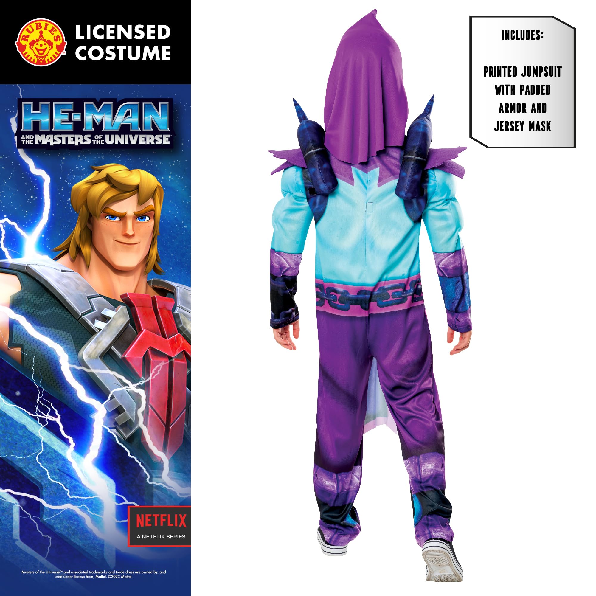 Rubie's Fantazyjna sukienka dla dzieci Uniseks - dzieci He-man Skeletor Child Costume