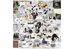 100 Pieces Fourth Wing Stickers: Waterproof Vinyl Decals for Your Belongings