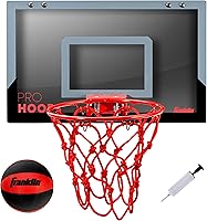 Vista 8 de Franklin Sports Mini Aros de Baloncesto - Mini Aro Interior Sobre la Puerta + Juegos de Baloncesto - Accesorio Perfecto para Dormitorio + Oficina