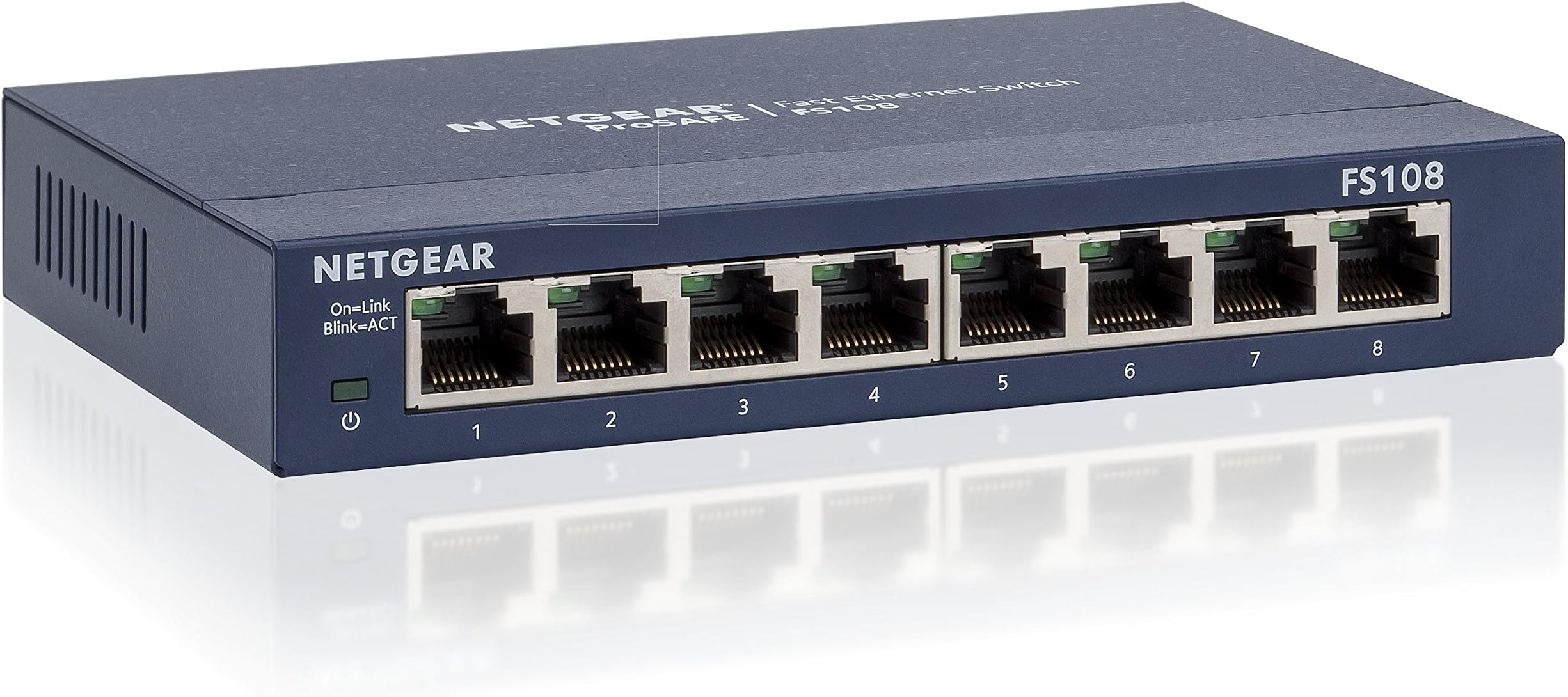 NETGEAR ProSAFE FS108NA 8-Port Fast Ethernet Switch