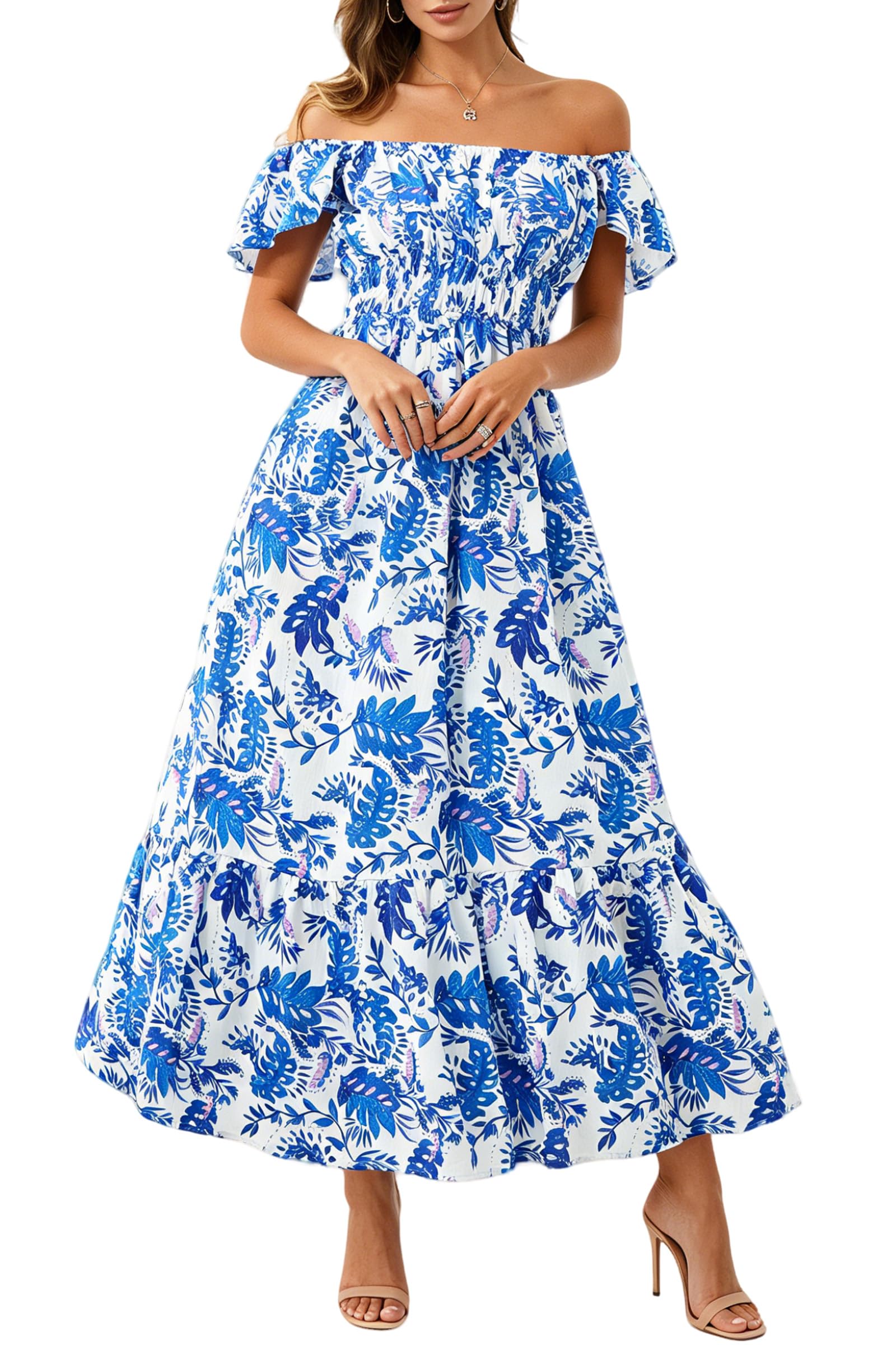 Ystguic Floral Dress