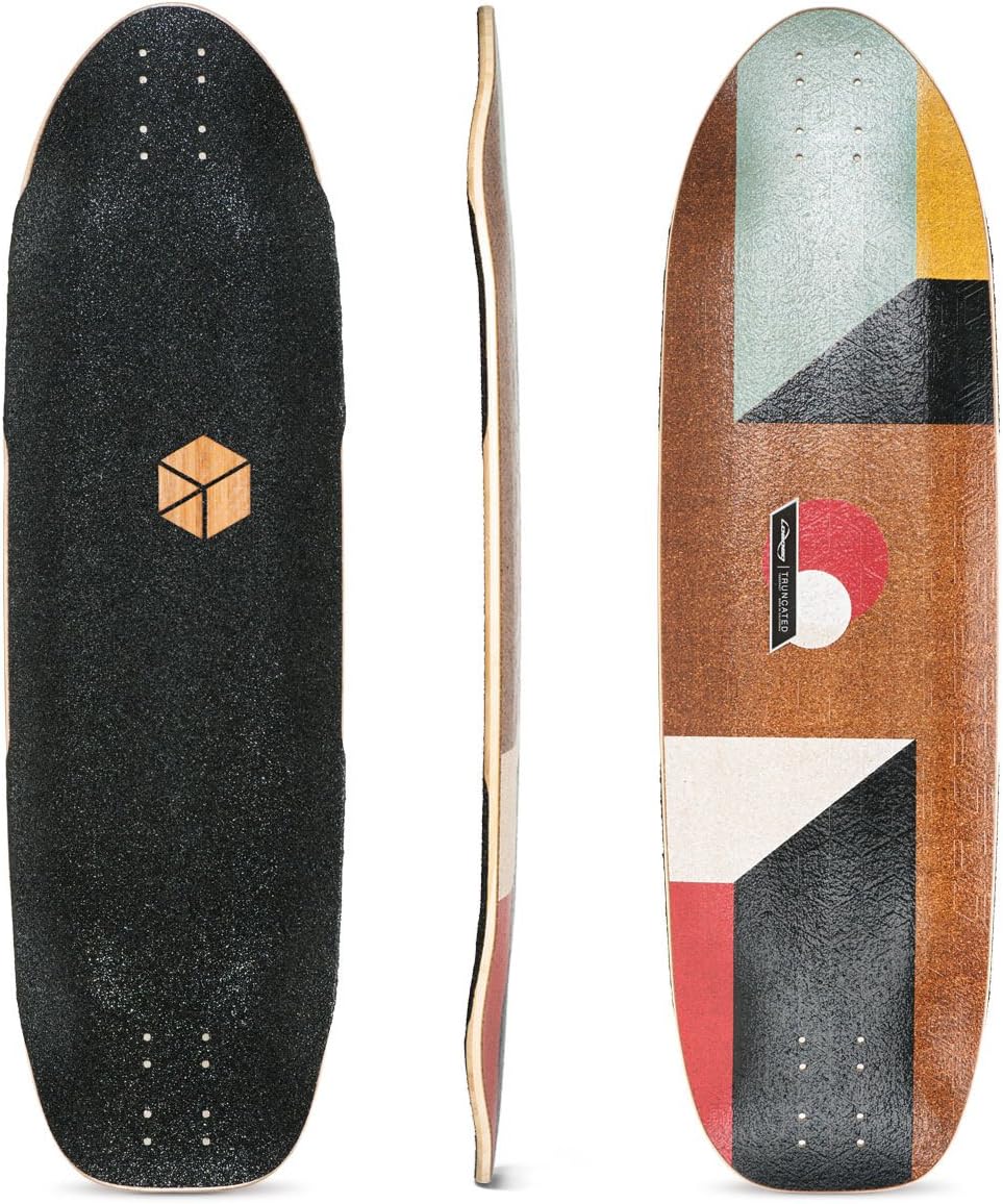 Loaded Boards Truncated Tesseract Bamboo Longboard Skateboard Complete