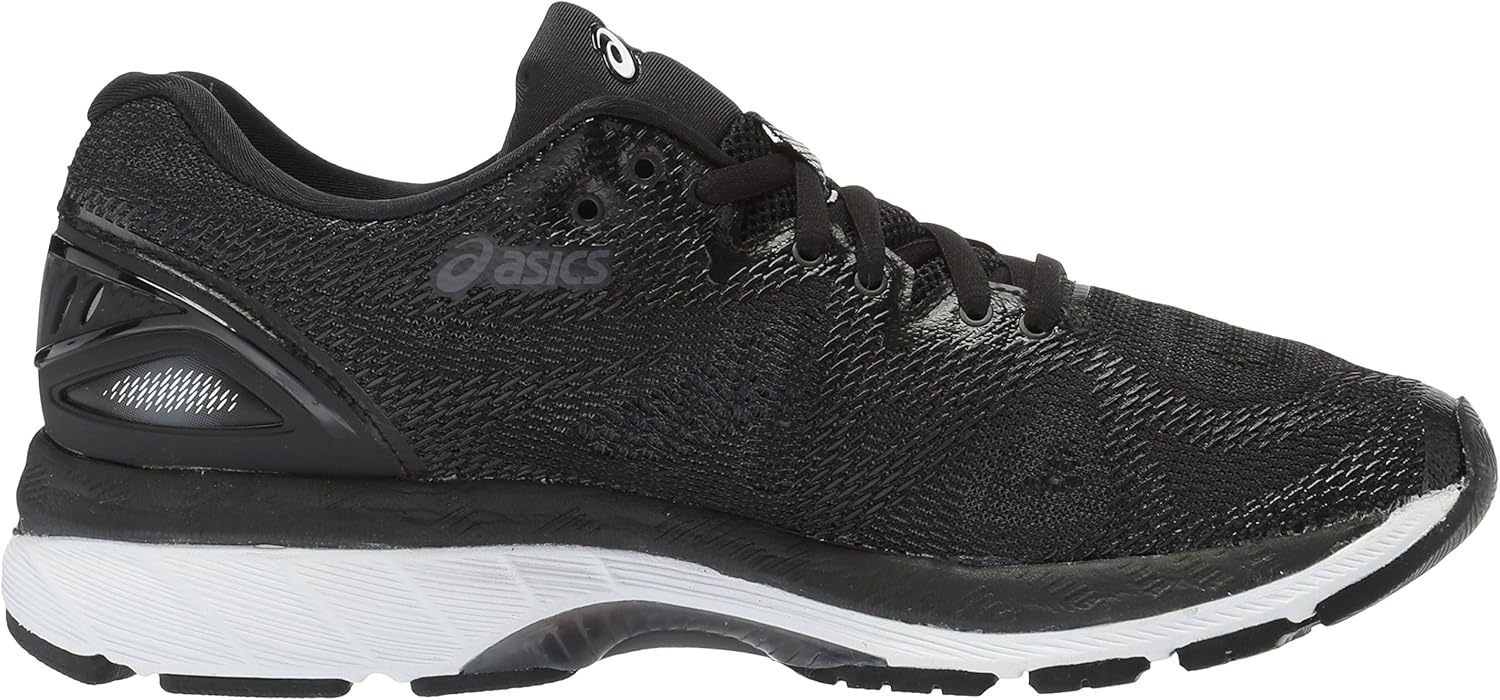 ASICS Gel-Nimbus 20 Women's Running Shoe 7.5 Black/White/Carbon