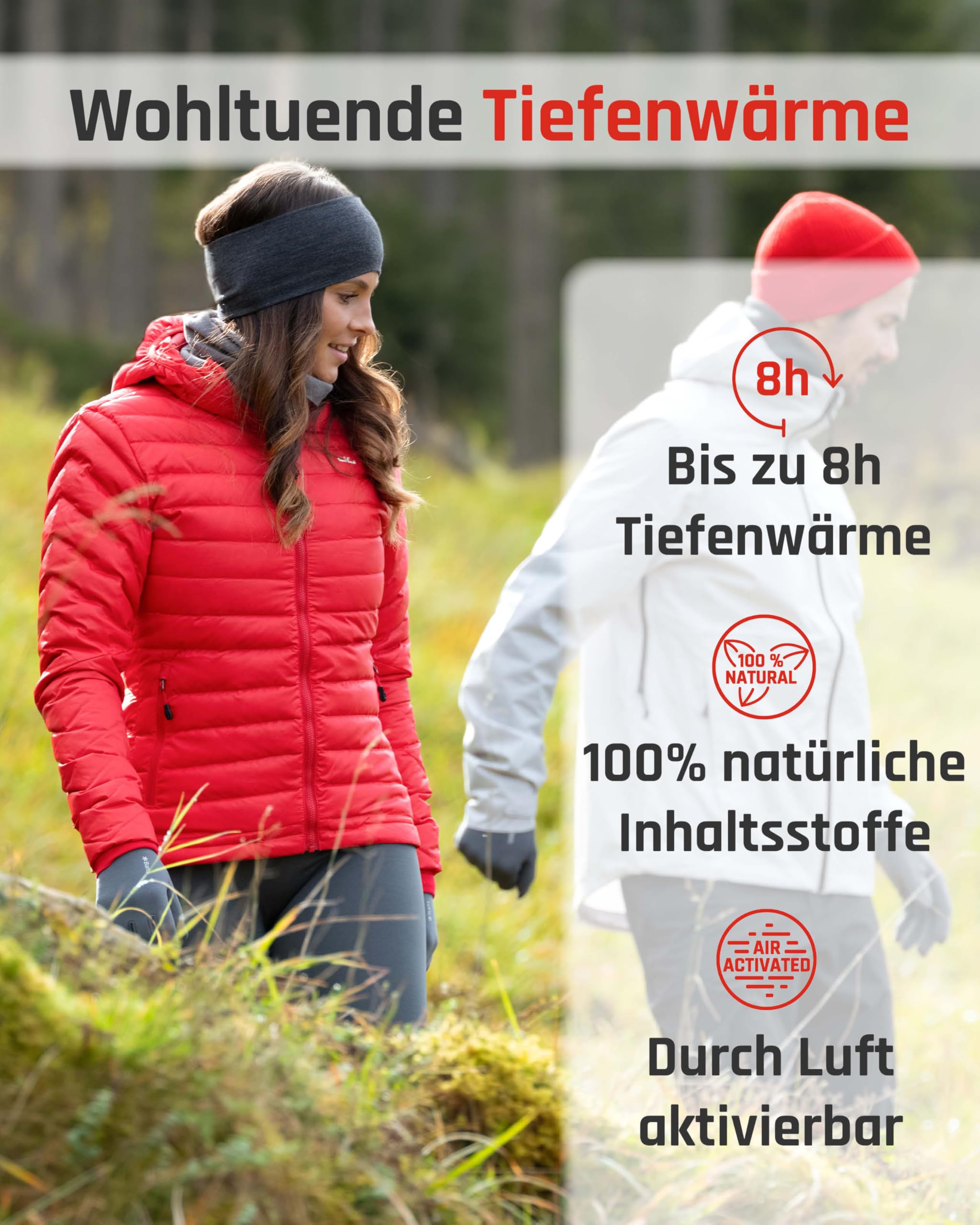 TerraTherm Wärmepflaster Nacken, Schulter und Hals - 8h wohltuende Tiefenwärme für den Rücken, Nackenwärmer, Schulterwärmer - luftaktiviert- 10 Stück