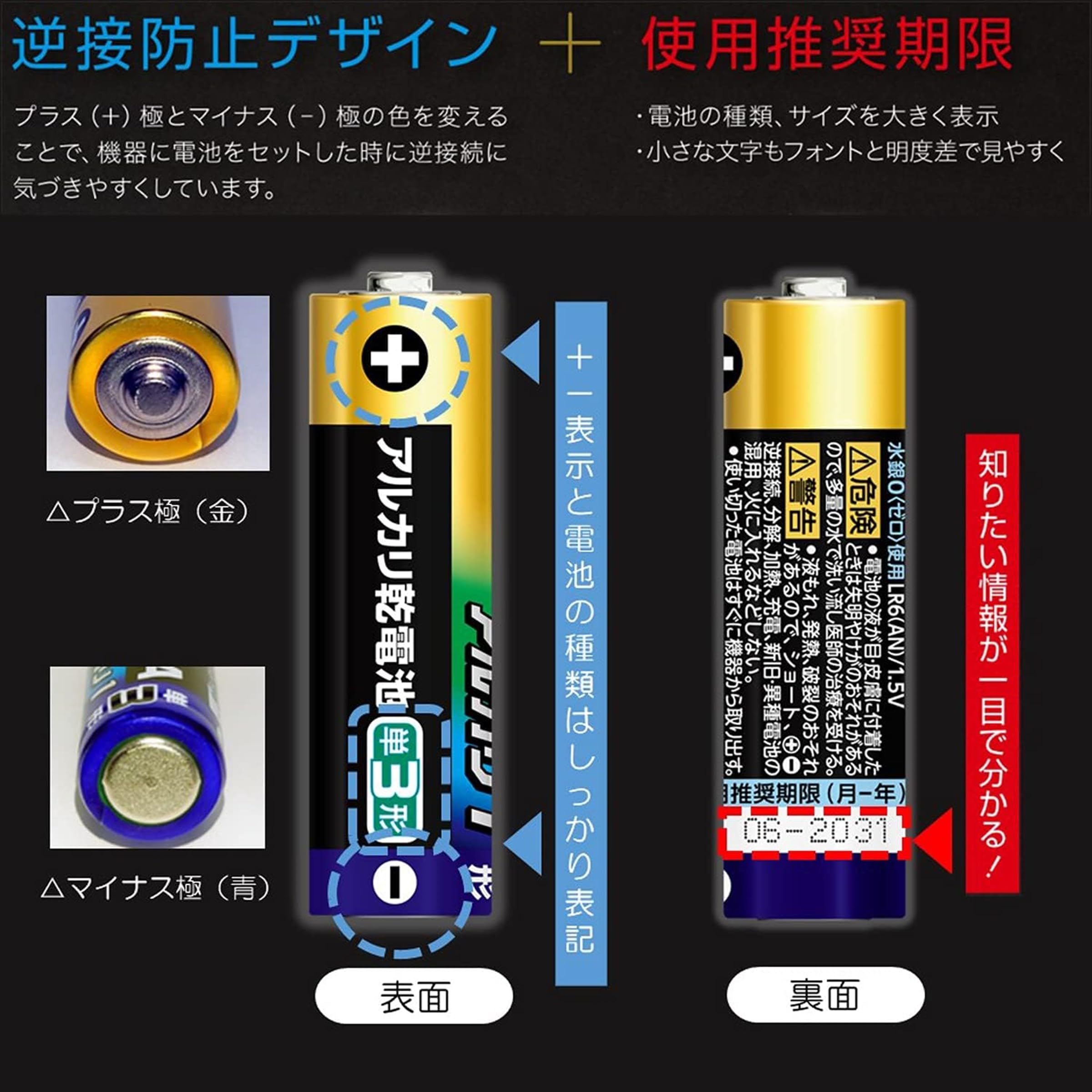 Amazon.co.jp: TOSHIBA(東芝) アルカリ乾電池 単4形 大容量 40本 1.5V 