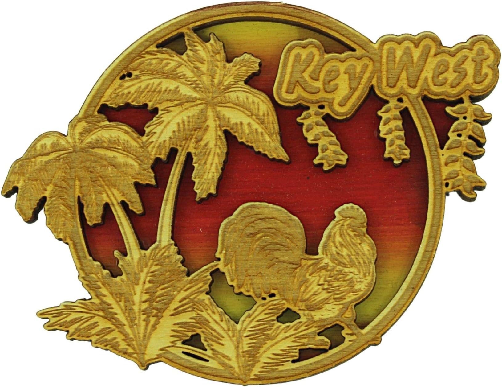 Key West, Florida City Magnet by Classic Magnets, Collectible Souvenirs Made in The USA
