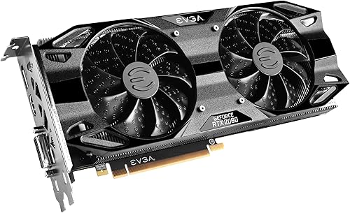 Miniatura 3 de EVGA GeForce RTX 2060 12GB XC Gaming, 12G-P4-2263-KR, GDDR6, ventiladores duales, placa trasera de metal
