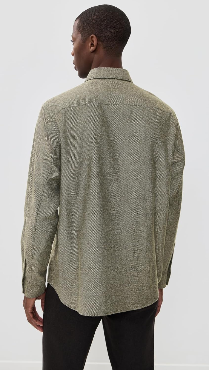 Theory Men's Weekend Shirt in Spun Flannel - Image 3