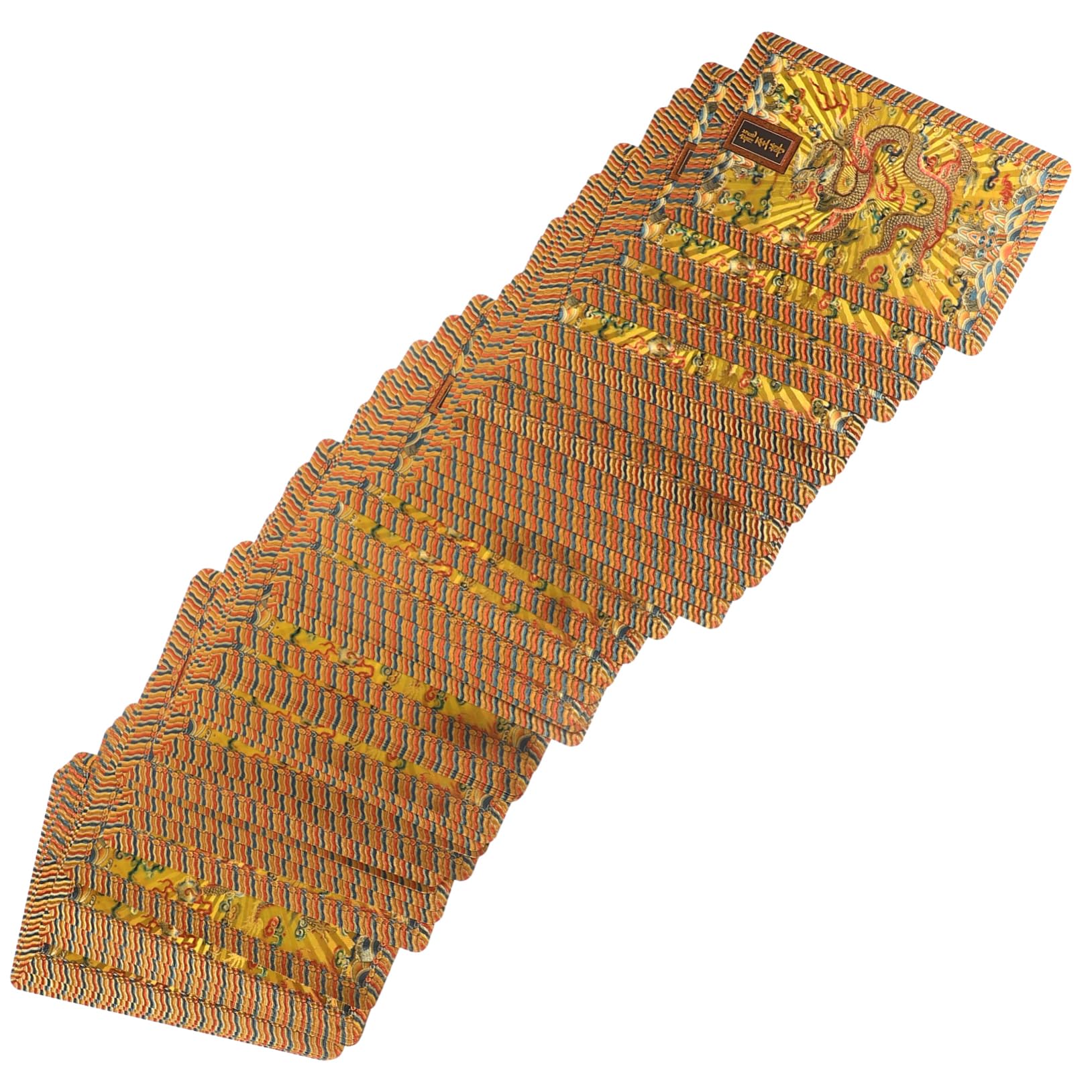 BESTonZON 4 Packungen Goldfolien Spielkarten Partyzubehör Party Spielkarten Festival Requisiten Brettspiele Geschenkkarten Requisiten Party Plastik Pokerkarten Poker Spielzeug
