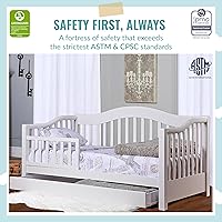 Vista 2 de Cama infantil de Dream on me, bebé mayor (de uno a dos años), Blanco