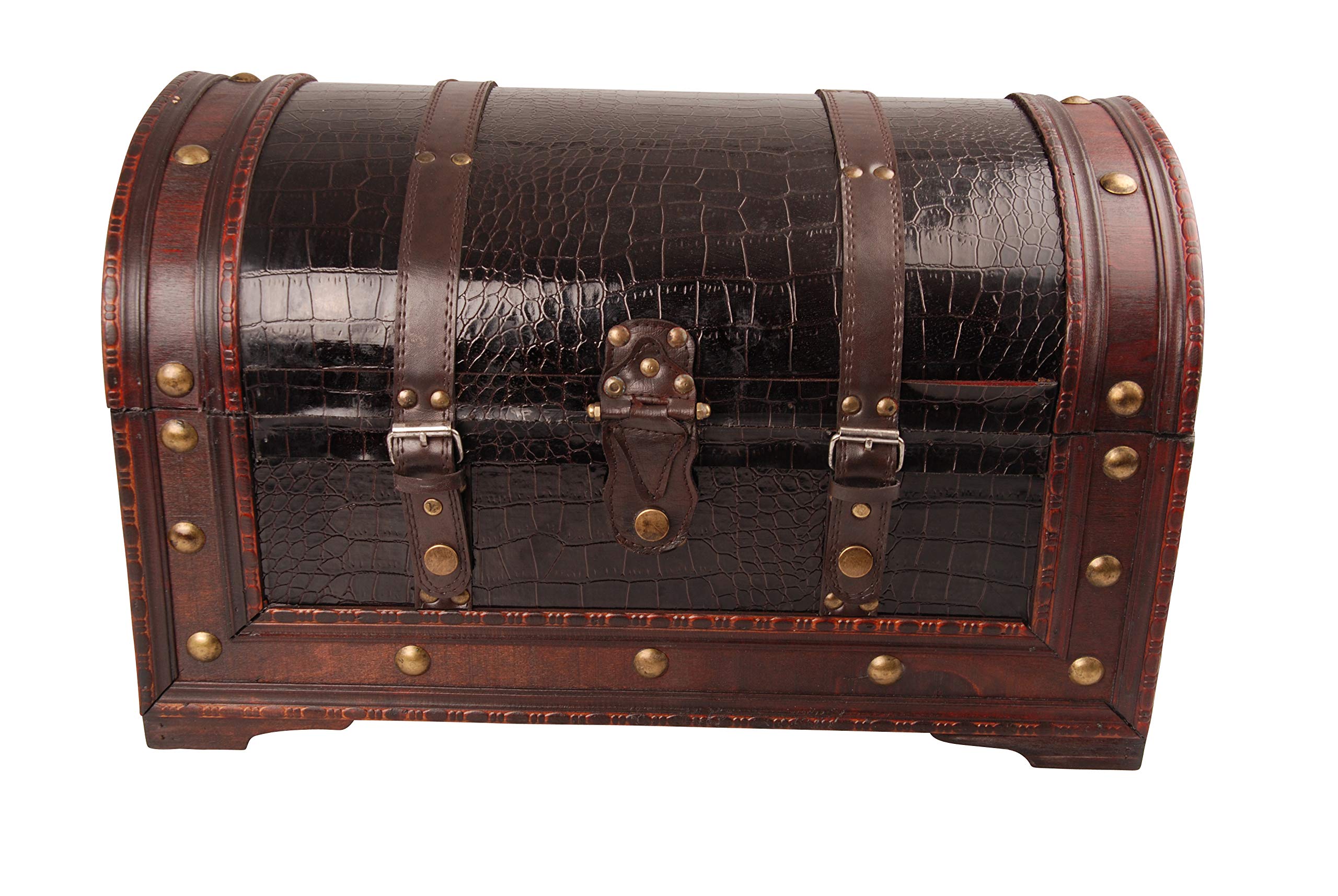 MYBOXES Treasure chest, noble gift box size 44,5x25,5x26,5cm
