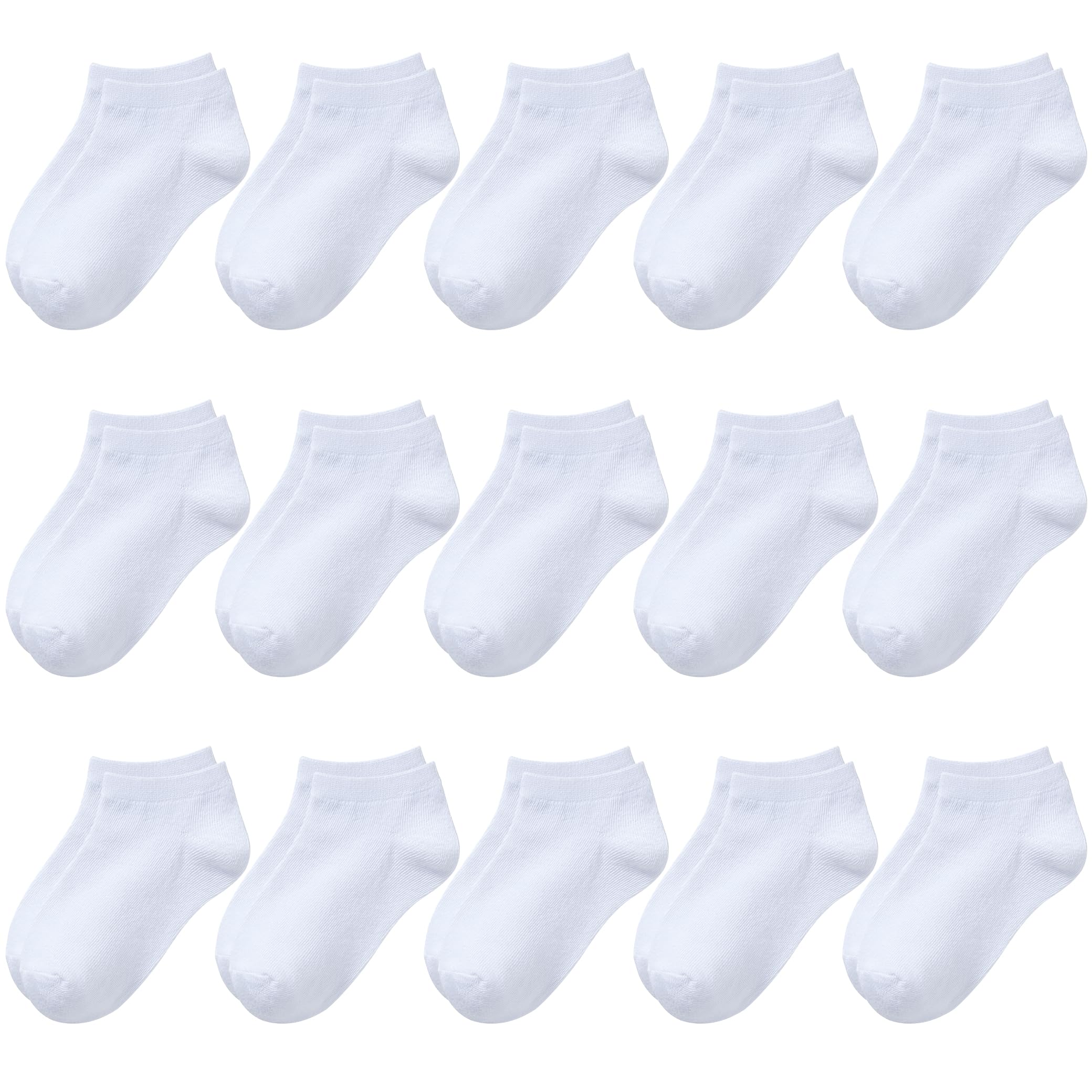 BOOPH 15-Pair Athletic Socks