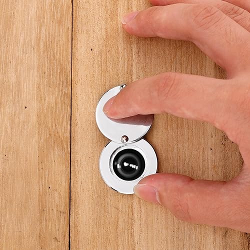 Miniatura 6 de Cubierta de mirilla, cubierta para mirilla de puerta con herramienta de instalación autoadhesiva, cubierta de mirilla para apartamento, hogar,