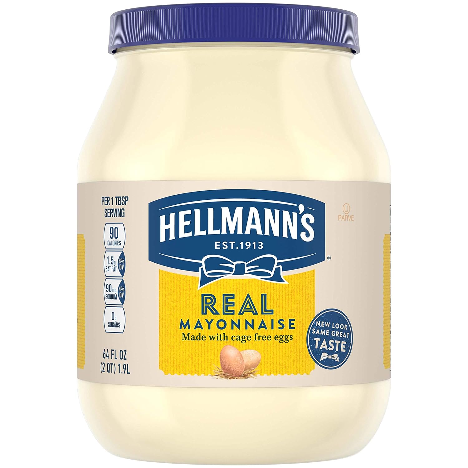 Hellmann's Mayonnaise, Real, 64 Fl Oz