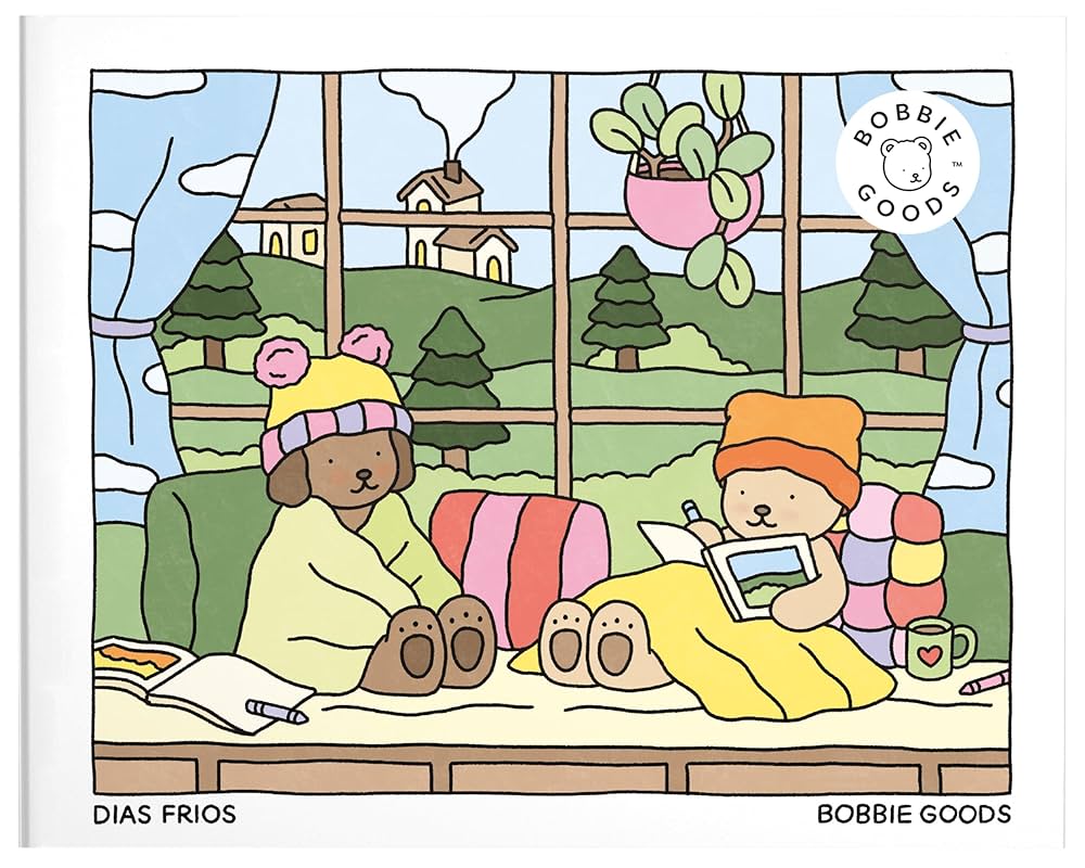 Dias frios (Fall-Winter) – Livro de colorir oficial Bobbie Goods | Amazon.com.br