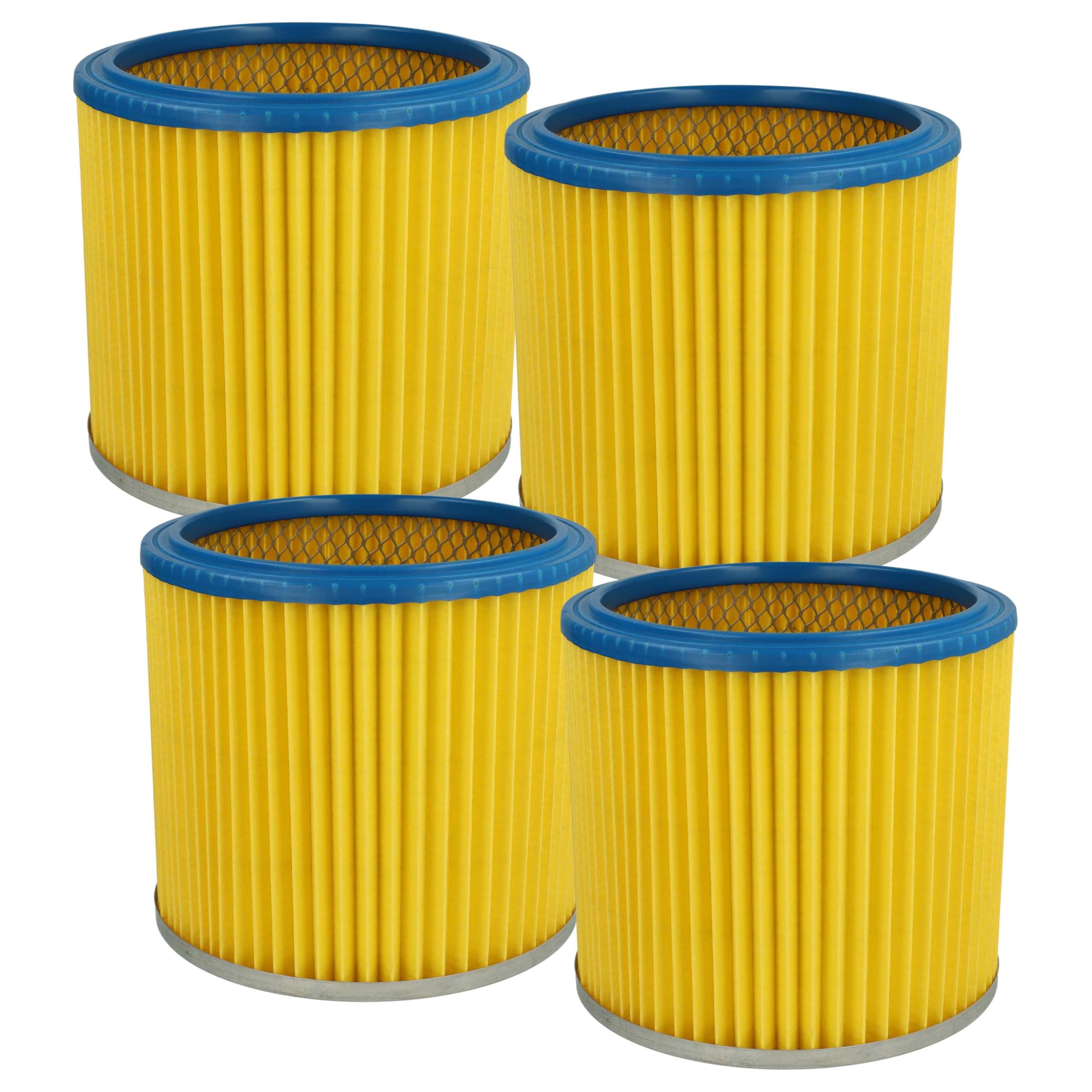 Vhbw Filtro A Lamelle Compatibile Con Metabo ASA 25 L PC, ASA 30 L PC Inox Aspiratore A Umido A Secco 84053322