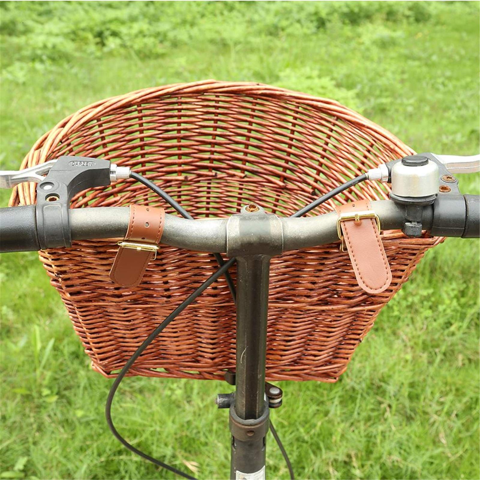 Amazon.co.jp: 自転車かご 自転車カゴ 自転車バスケットパンバッグ実用