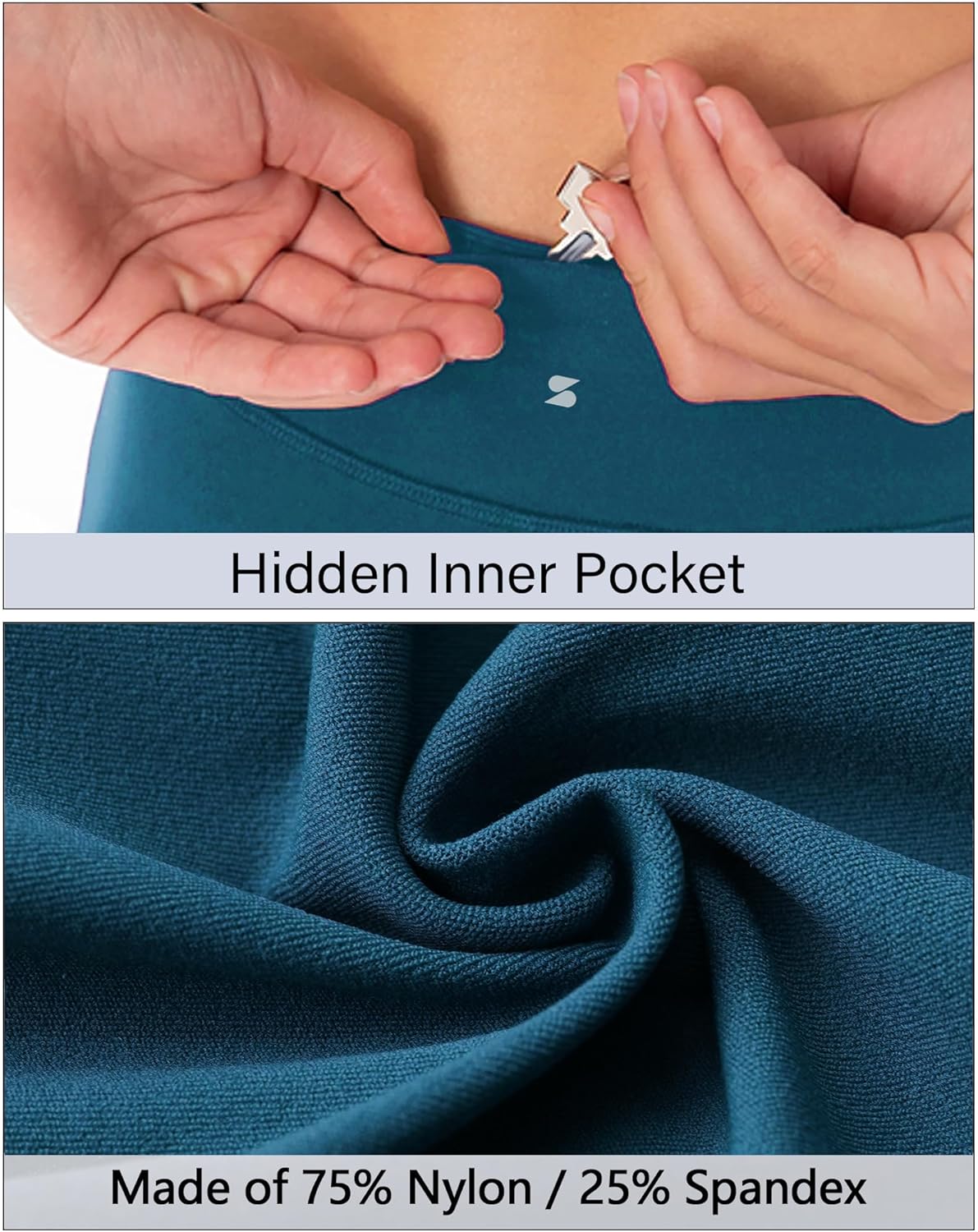 Stelle Girls Athletic Leggings Kids Dance Workout Running Yoga Pants with Hidden Pocket - Image 7