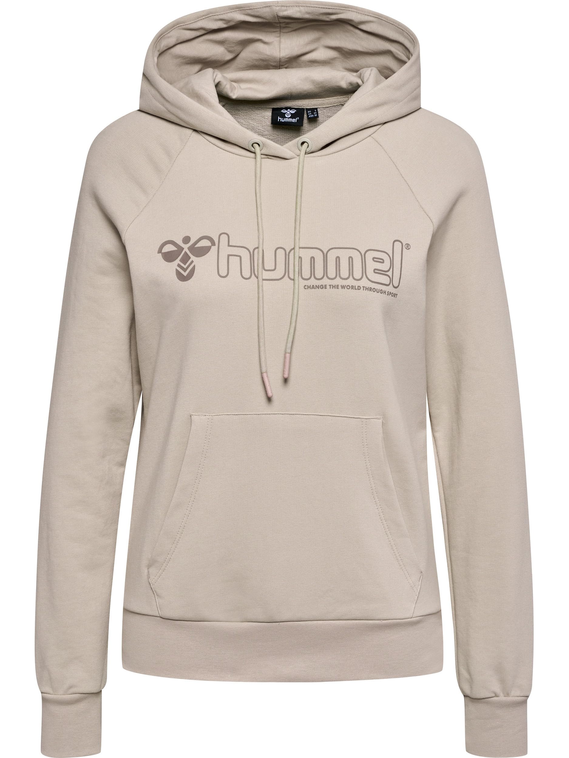 Hummel Felpa Con Cappuccio Donna Noni 2.0 - Manica Lunga, Chiusura Con Lacci, Morbida E Confortevole - 2