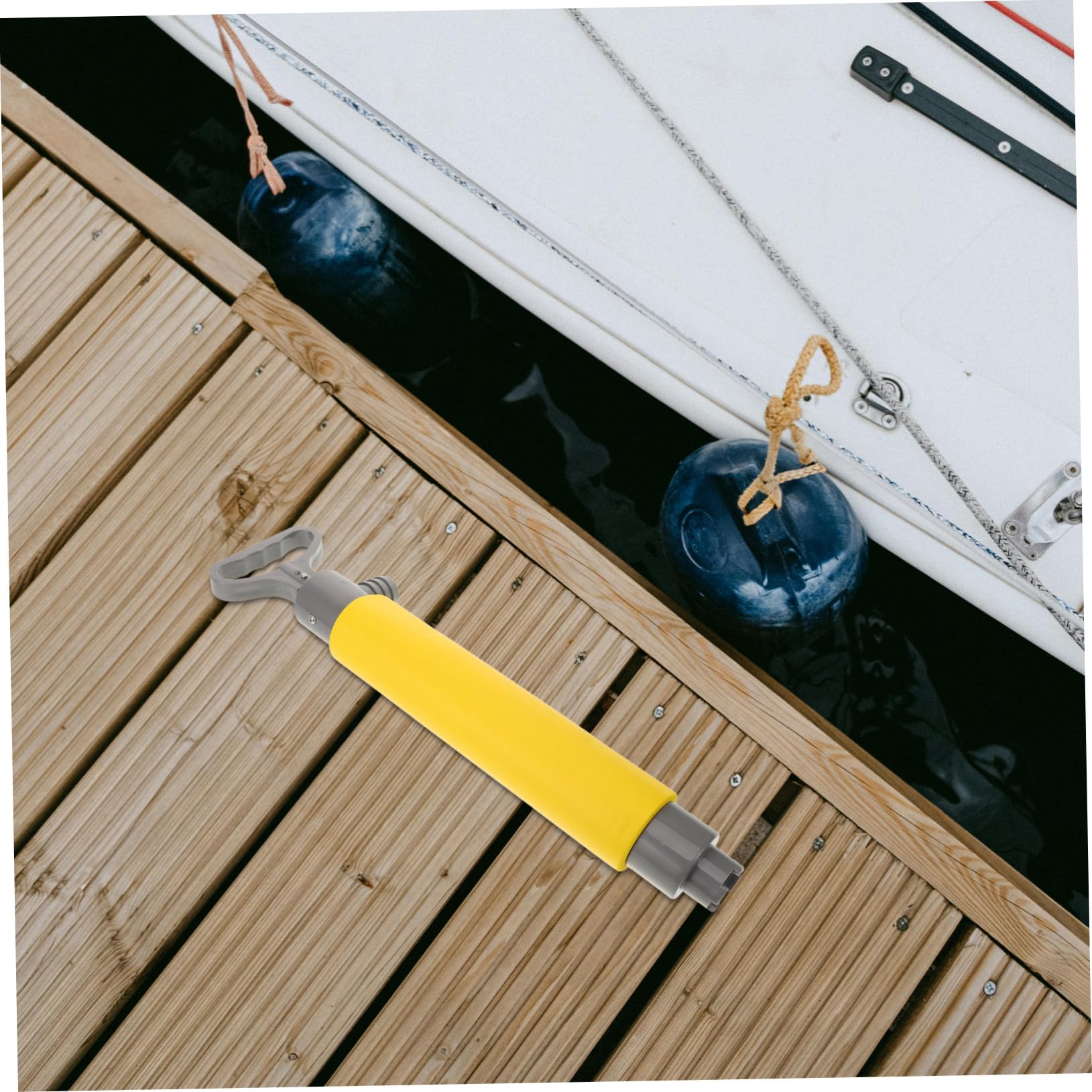 TOYANDONA Professionelle Manuelle Kajak-bilgepumpe Langlebige Zum Absaugen Von Wasser Tragbar Und Robust Für Kajak - Praktisches Kajak-pumpen-kit in Gelb