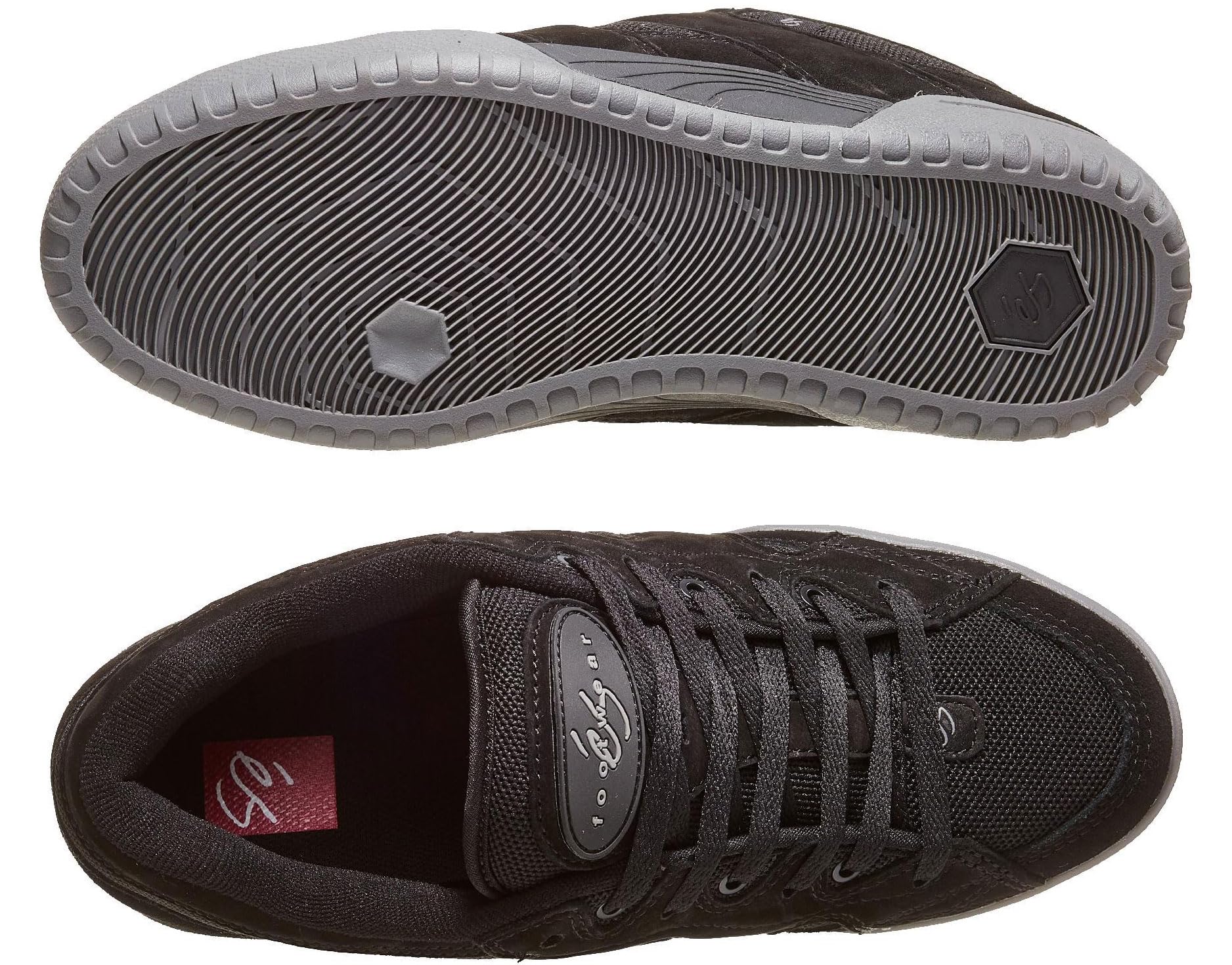 ES Chaussures de skateboard One Nine 7 Noir/Gris