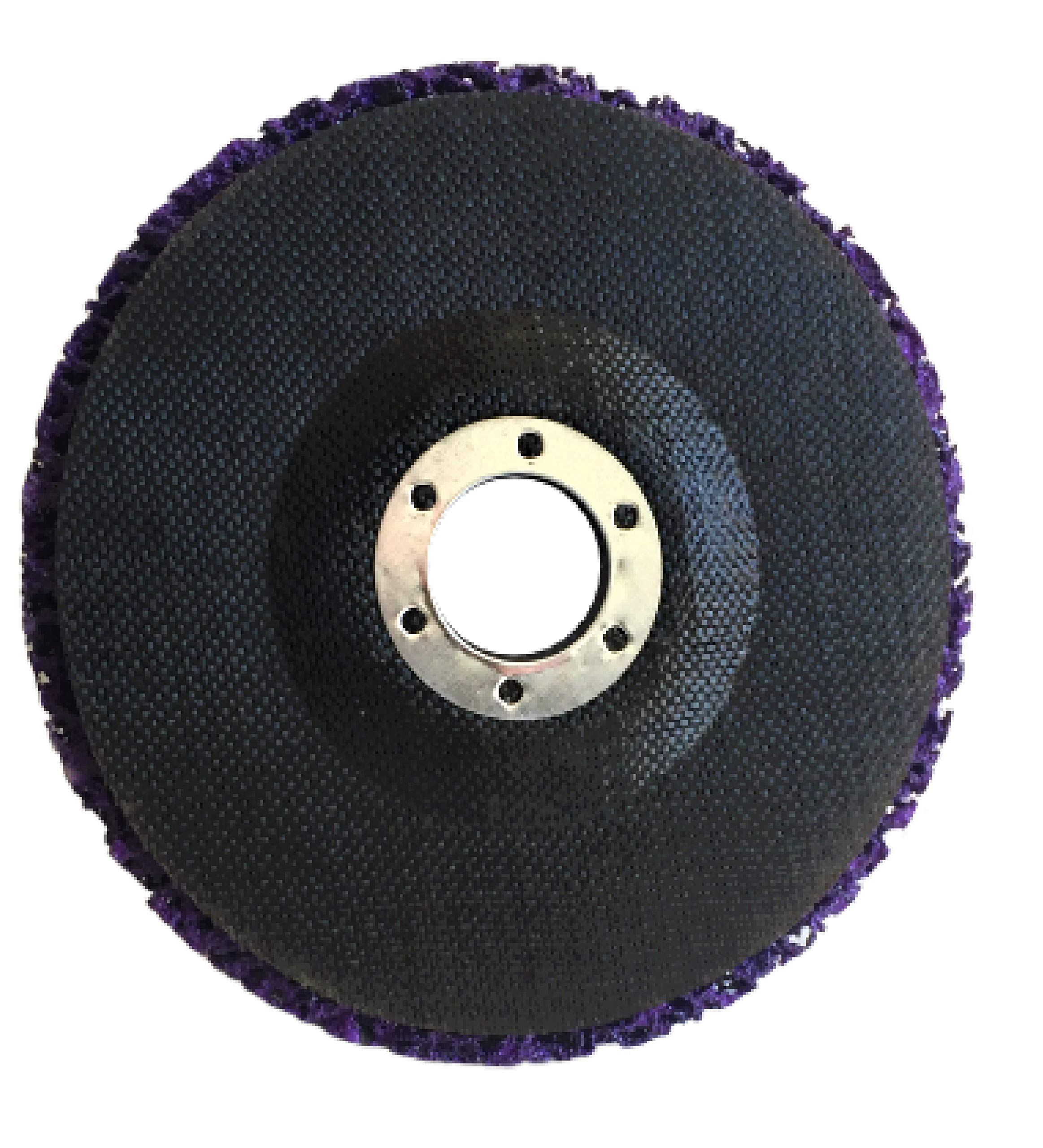 5 stuks slijpschijven, 125 x 22 mm, slijpschijf voor haakse slijper, schuurschijf CSD grove reinigingsschijven voor het verwijderen van roest van verf