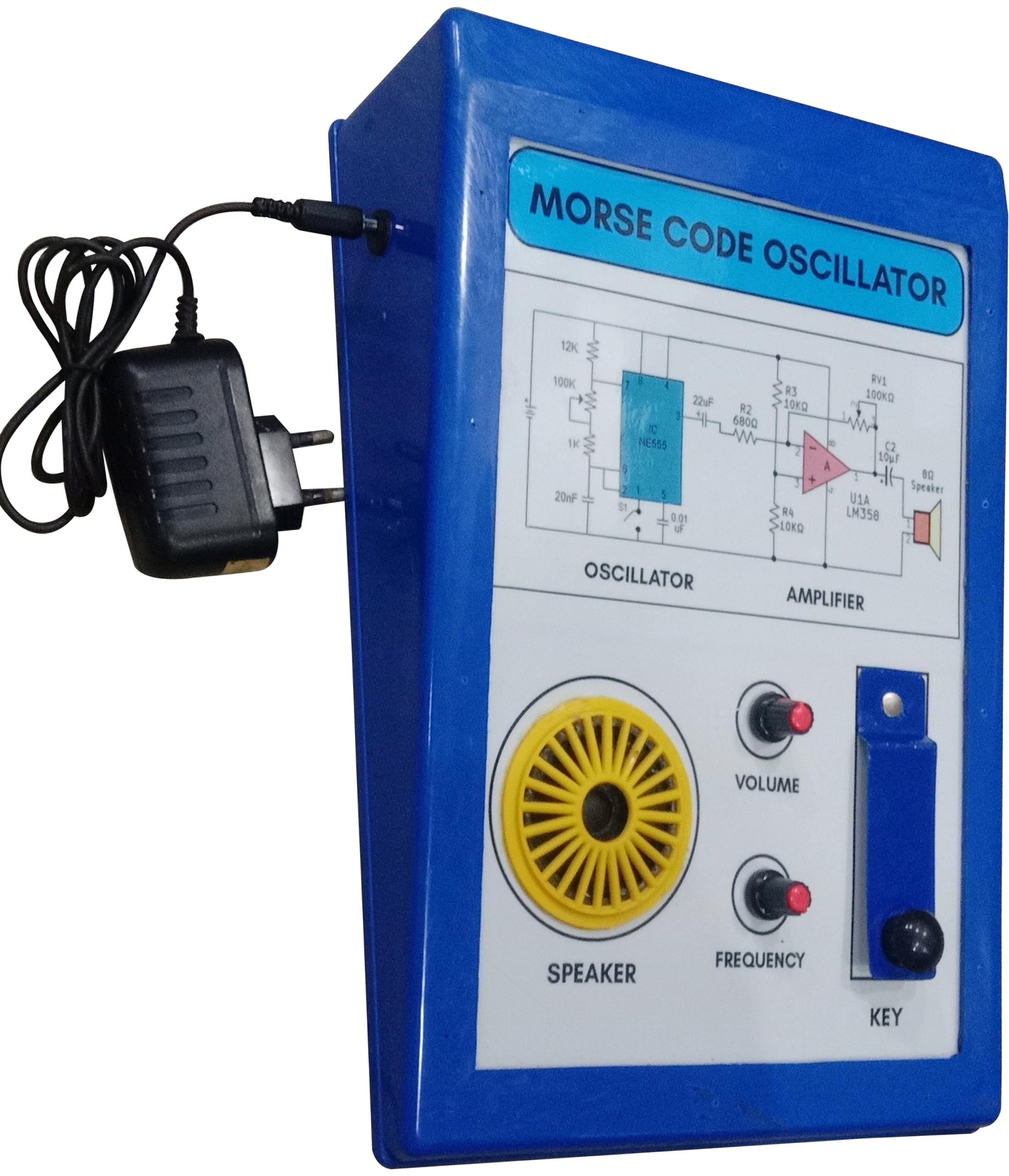 Morse Code Oscillator Generator Low Cost Teaching Aid (LOCTAS) Physics Working Model & Project Class 10 & 12 Kids Educational Demo Project Teaching Aids.-image-10
